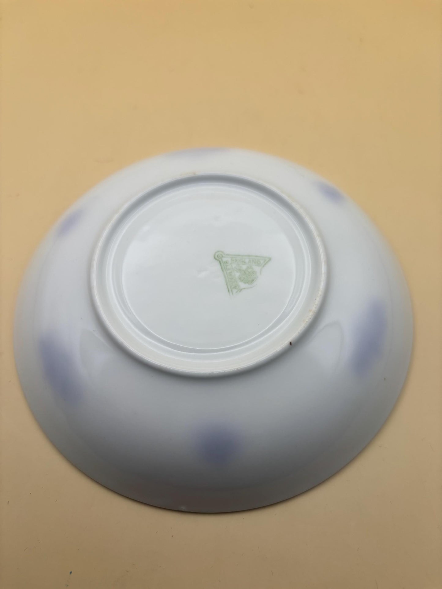 Vintage Adderley Ware China Blue Chelsea Bowl Sprig Porcelain Grape Lover Antiques and Vintage