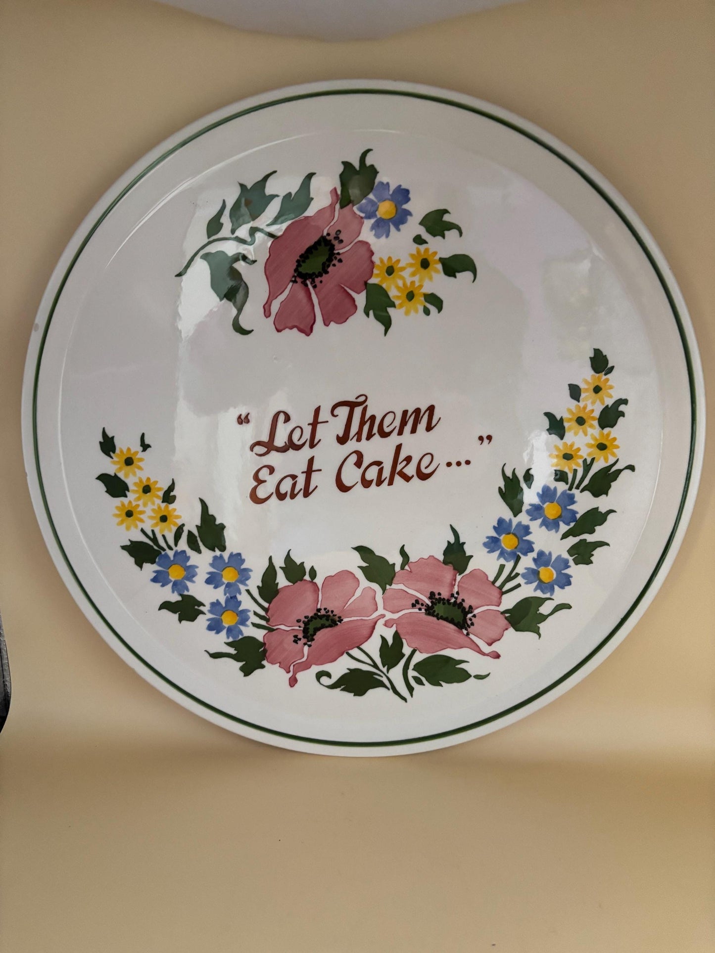 Vintage Hand Painted Coaster Choose Between 6 Colors Lover Antiques and Vintage