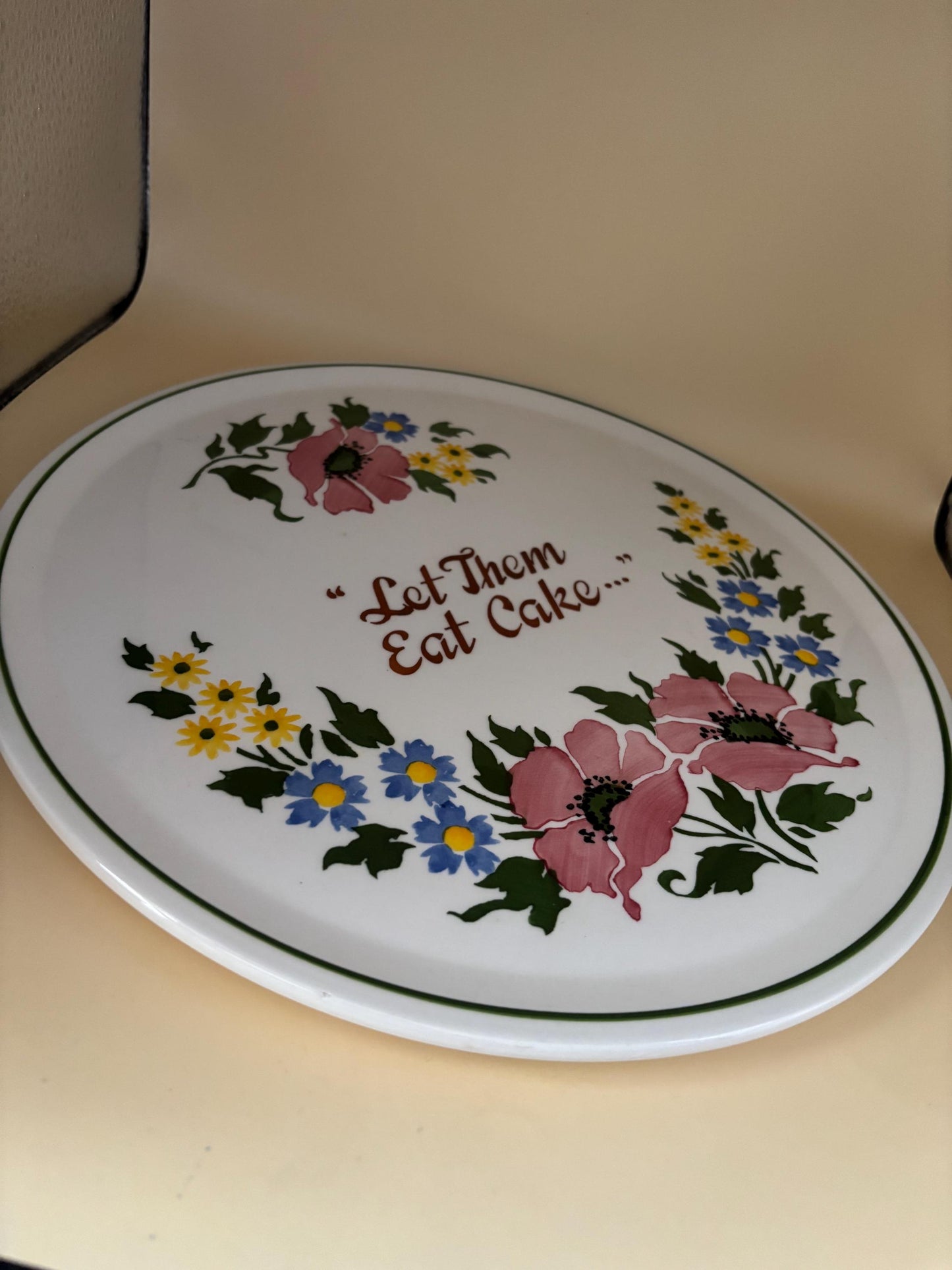 Vintage Hand Painted Coaster Choose Between 6 Colors Lover Antiques and Vintage