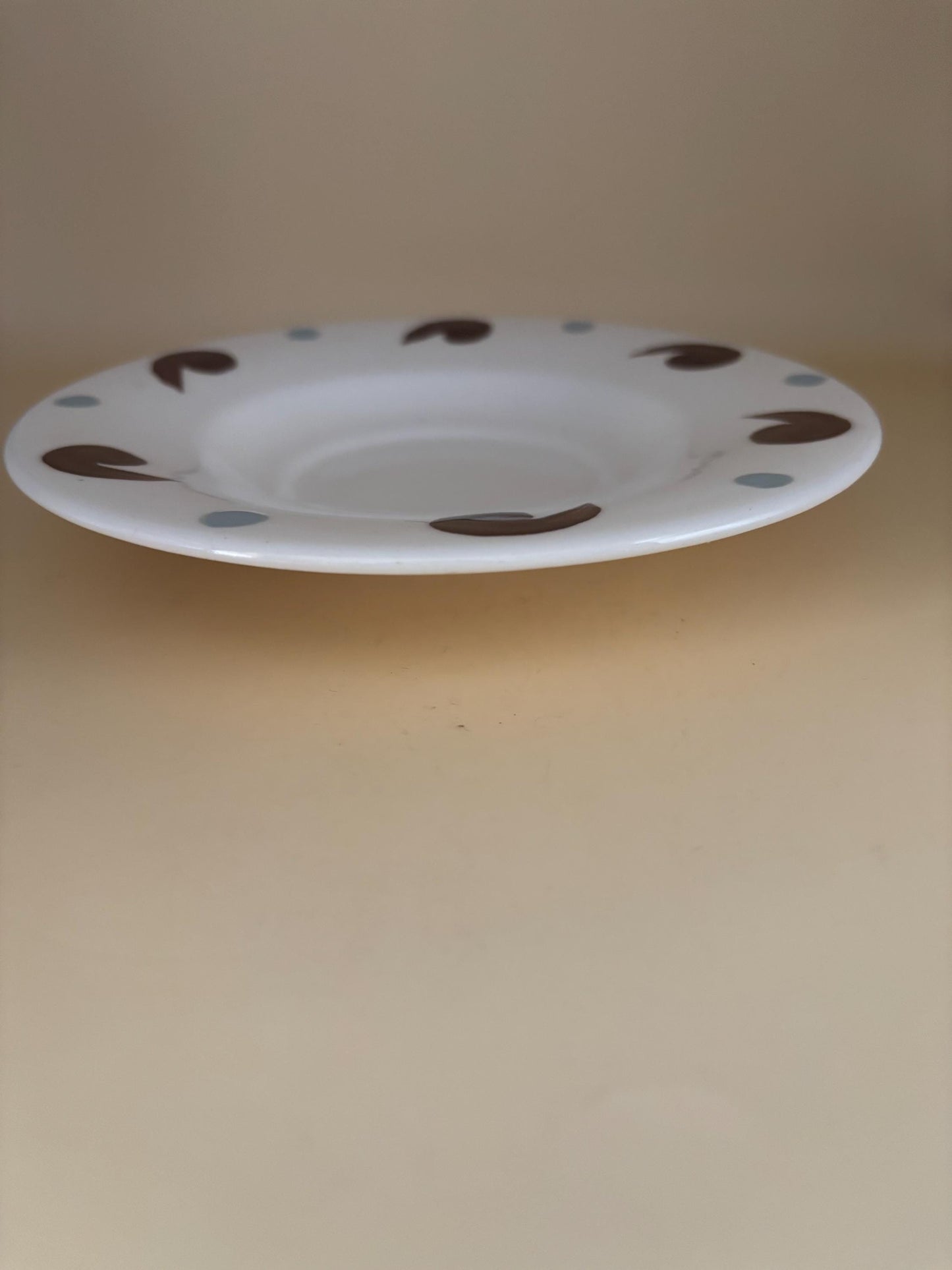 Vintage California Cleminson Plate Hand Painted Pottery Dish Lover Antiques and Vintage
