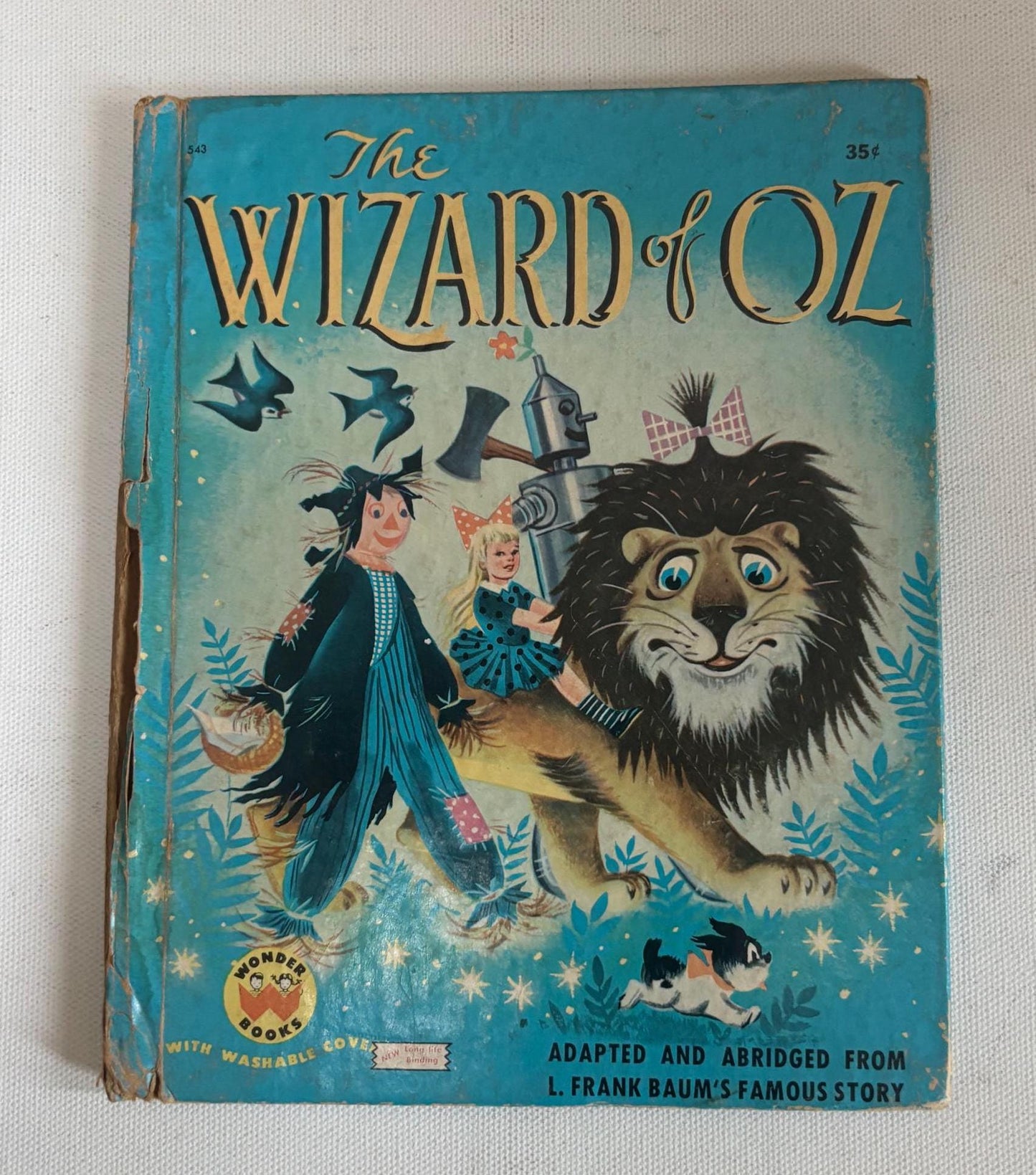 Vintage The Wizard of Oz Book Children's Book by Wonder Books Lover Antiques and Vintage