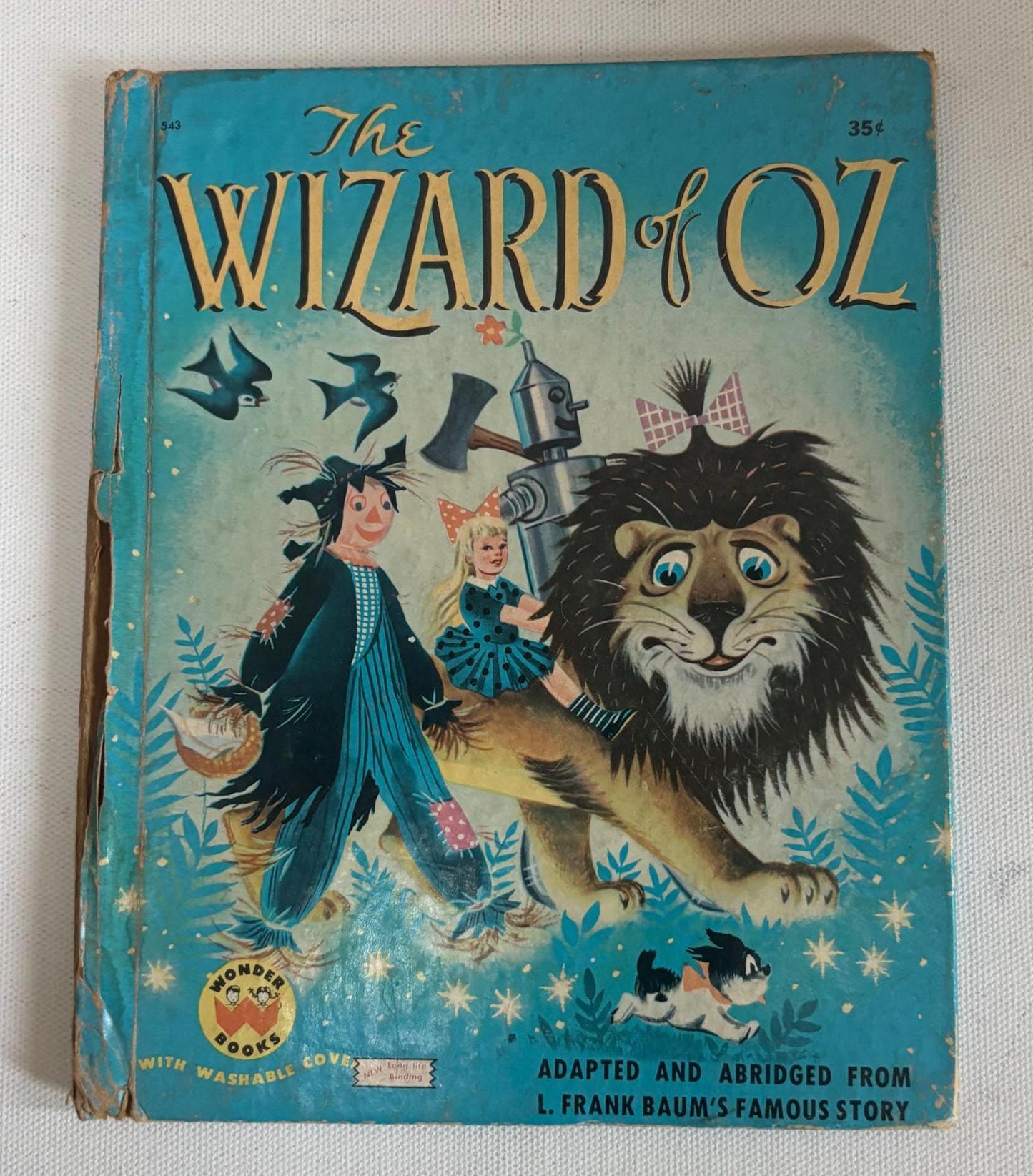 Vintage The Wizard of Oz Book Children's Book by Wonder Books Lover Antiques and Vintage
