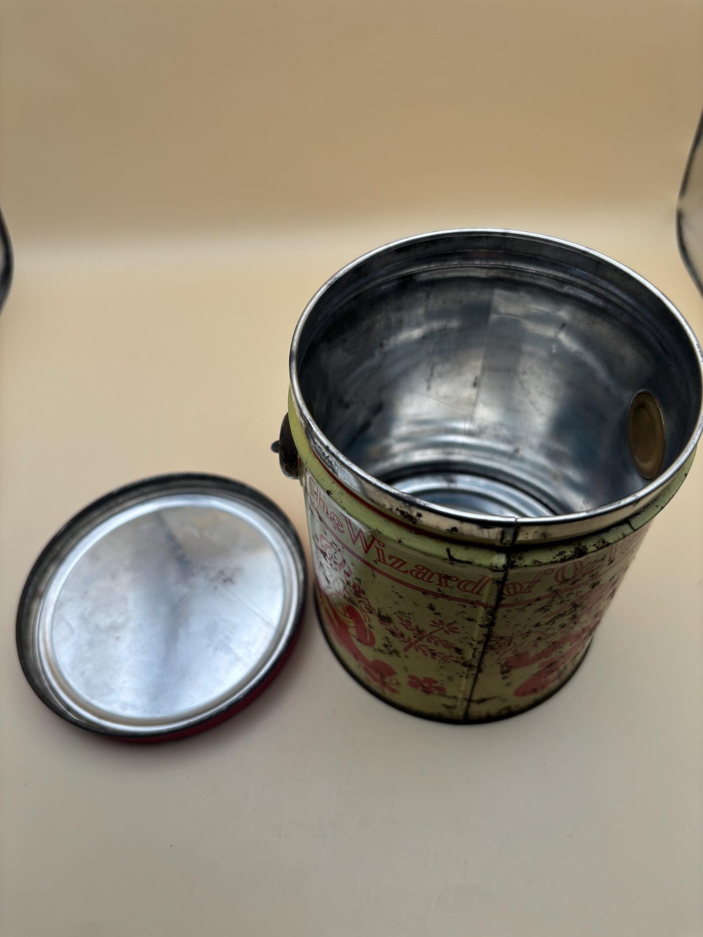 Vintage Wizard of Oz Peanut Butter Tin Pail with Lid Lover Antiques and Vintage