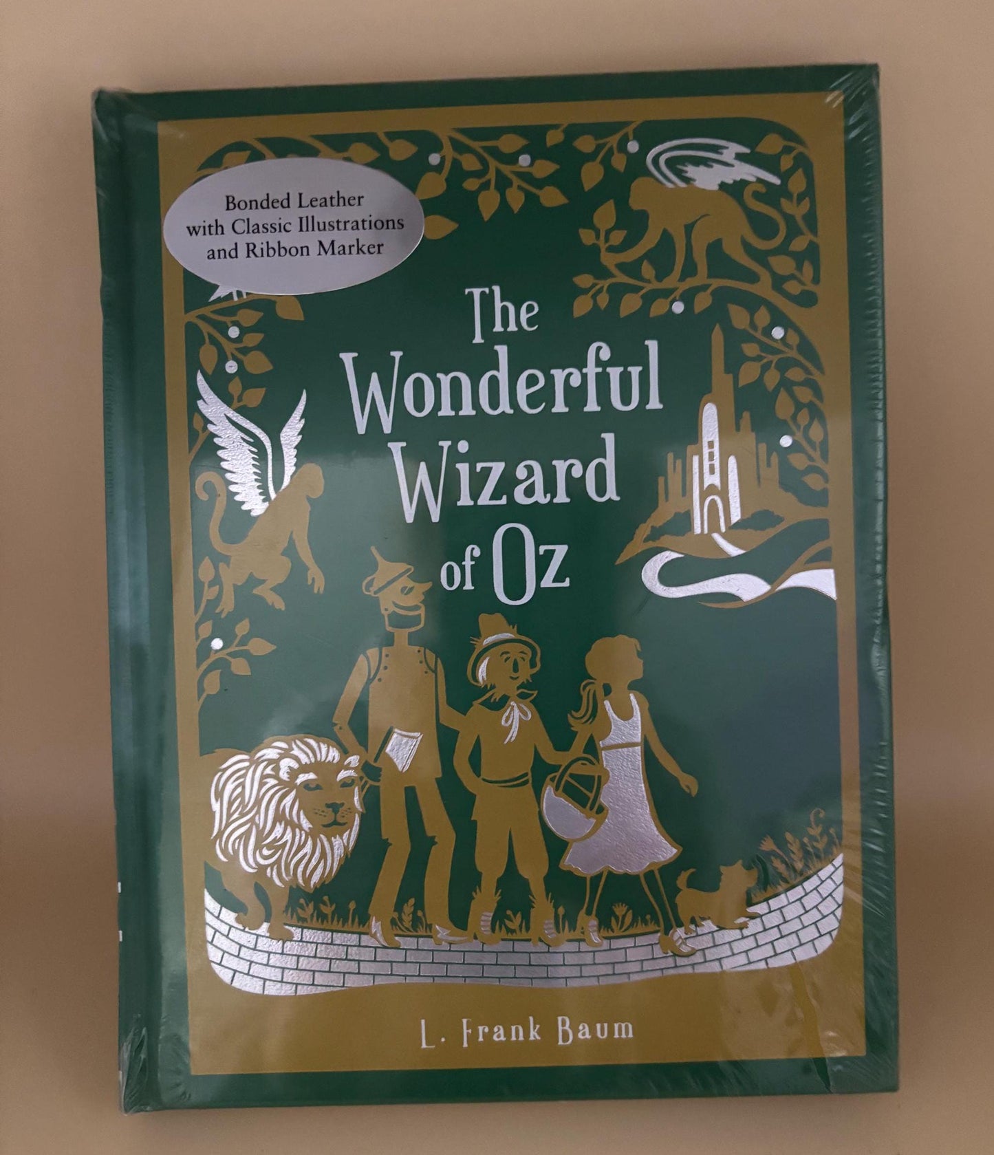 Vintage The Wonderful Wizard of Oz by L. Frank Baum Leather Bound Brand New Lover Antiques and Vintage