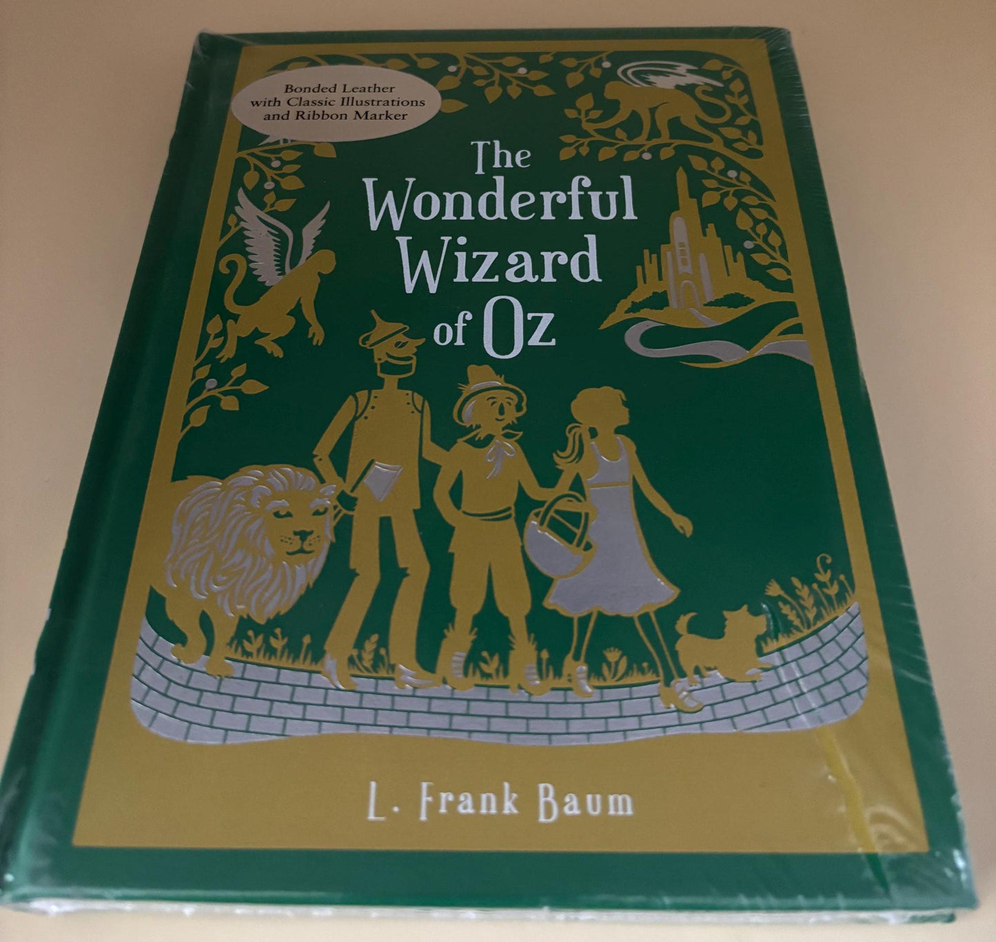 Vintage The Wonderful Wizard of Oz by L. Frank Baum Leather Bound Brand New Lover Antiques and Vintage