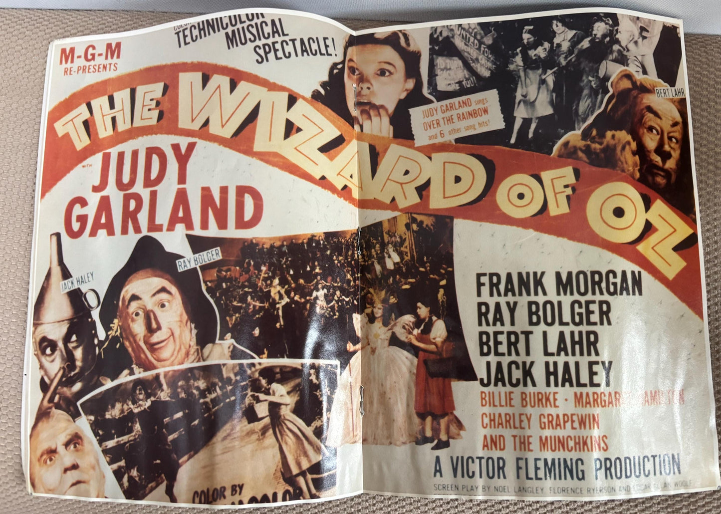HOLLYWOOD Magazine Wizard of Oz 50th Anniversary Collectors Edition Magazine Lover Antiques and Vintage