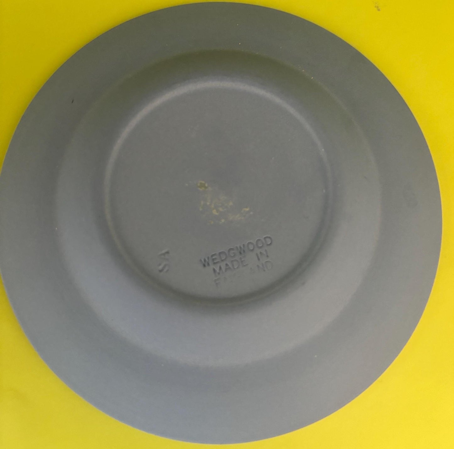 Vintage Wedgwood Josiah Barttlett Blue Jasperware Plate Lover Antiques and Vintage