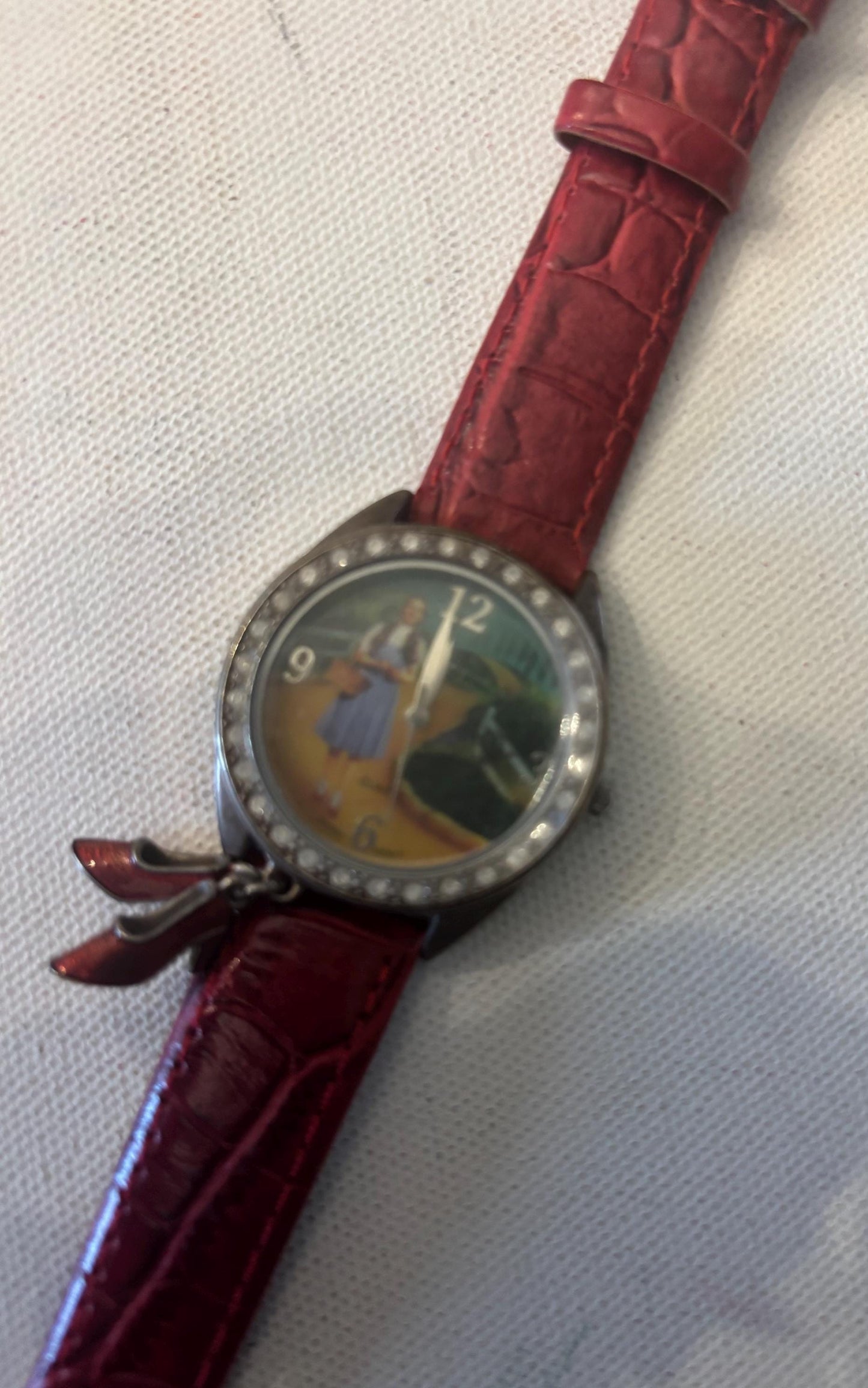 Vintage Wizard of Oz Watch Gemstones Dorothy Watch for Women Lover Antiques and Vintage