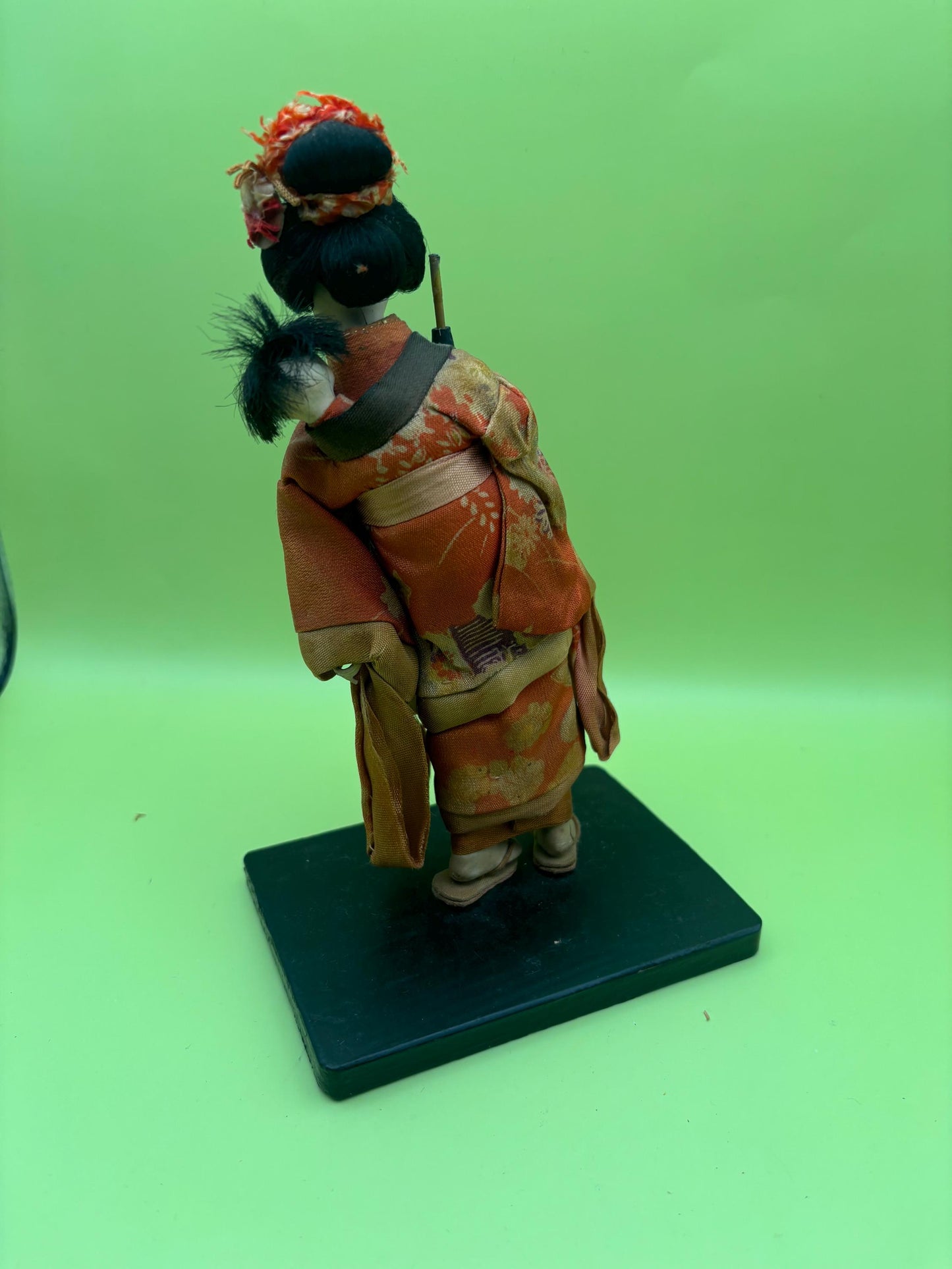 Vintage Oriental Woman and Child on Back Lover Antiques and Vintage