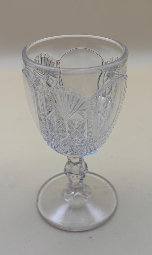 Antique Cordial Glass Cup Lover Antiques and Vintage