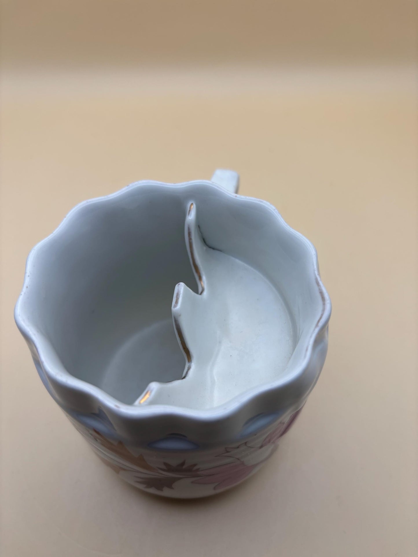 Antique Porcelain Shaving Mug Mustache Cup Lover Antiques and Vintage