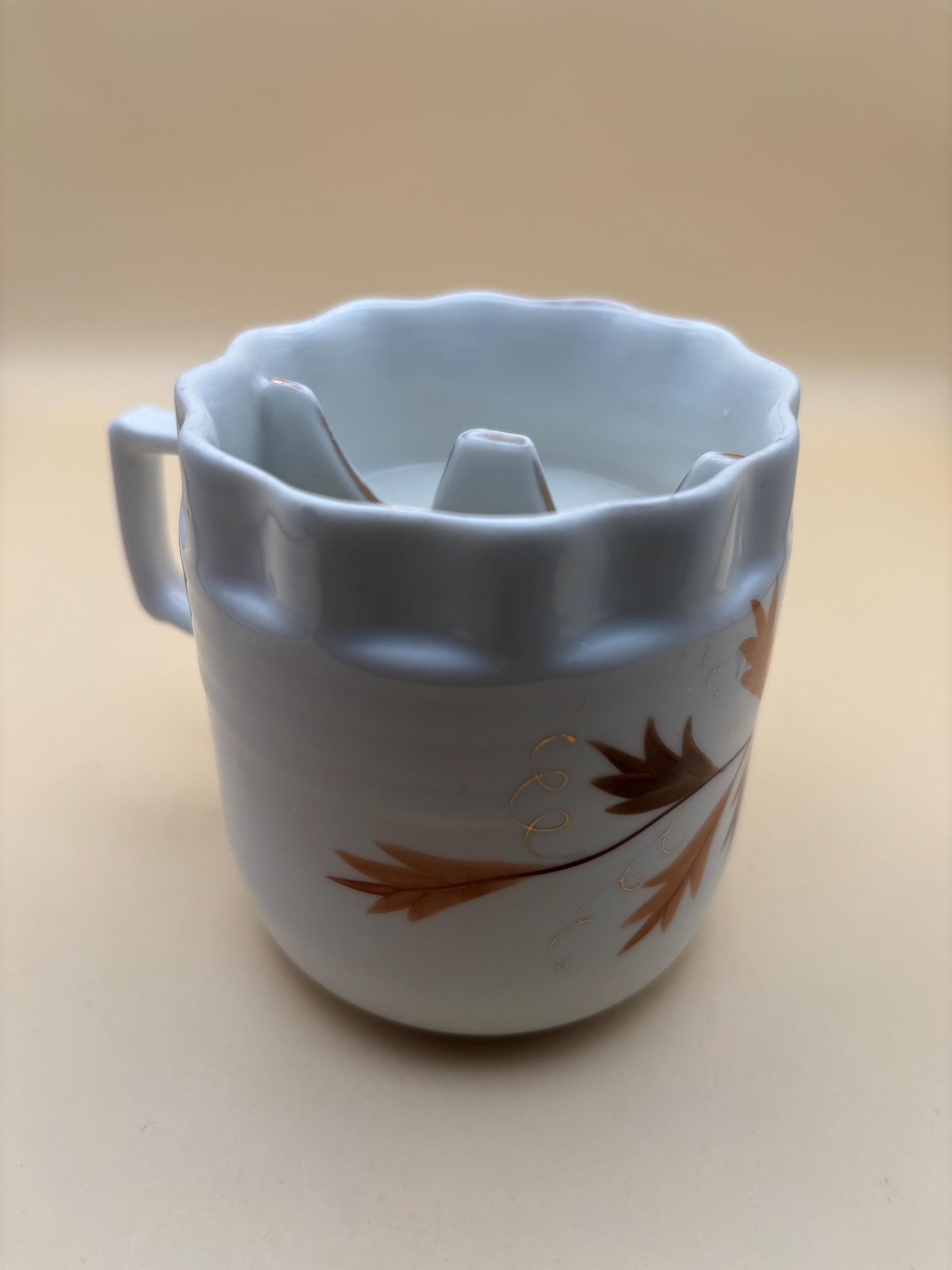 Antique Porcelain Shaving Mug Mustache Cup Lover Antiques and Vintage