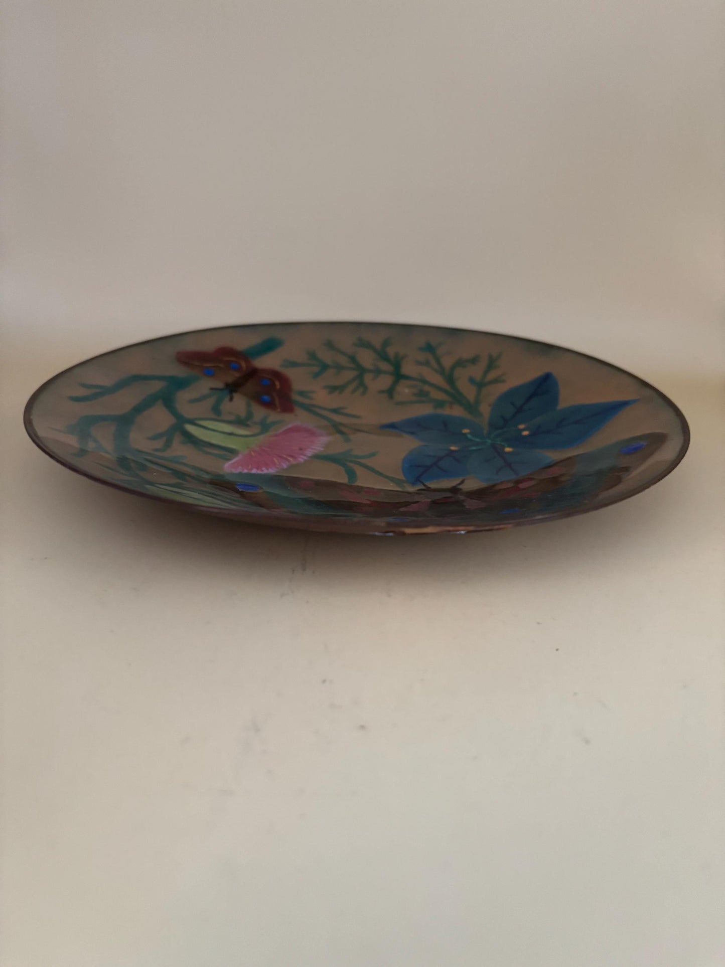Vintage Hand Painted Coaster Choose Between 6 Colors Lover Antiques and Vintage