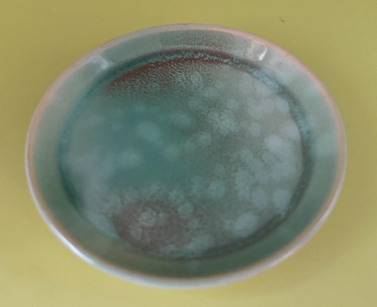 Vintage Green Marbled Coaster Lover Antiques and Vintage