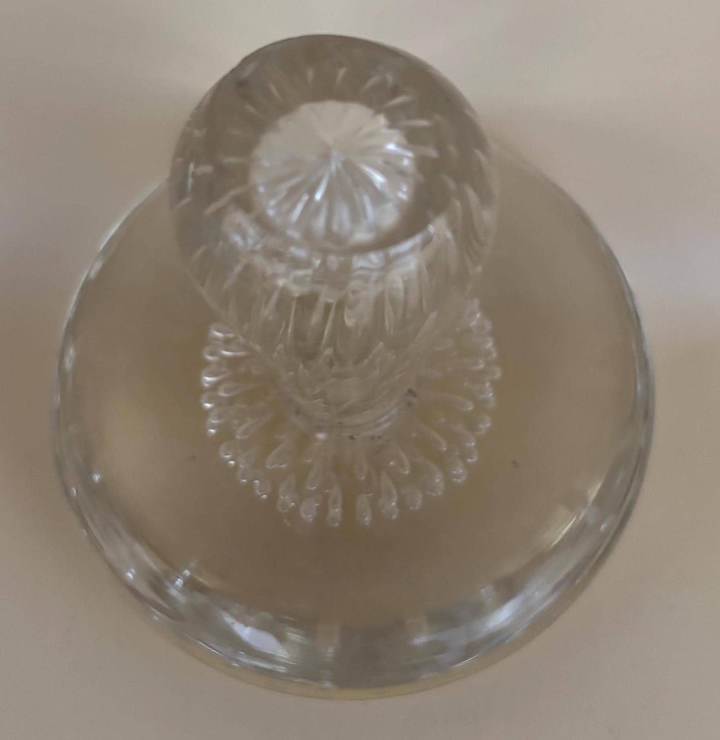 Vintage Glass Mushroom Figurine Lover Antiques and Vintage