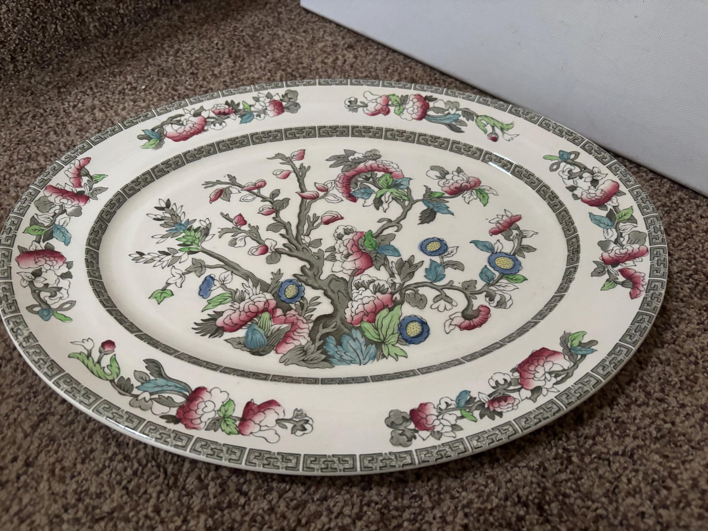 Vintage Indian Tree Johnson Bros Platter Made in England Lover Antiques and Vintage