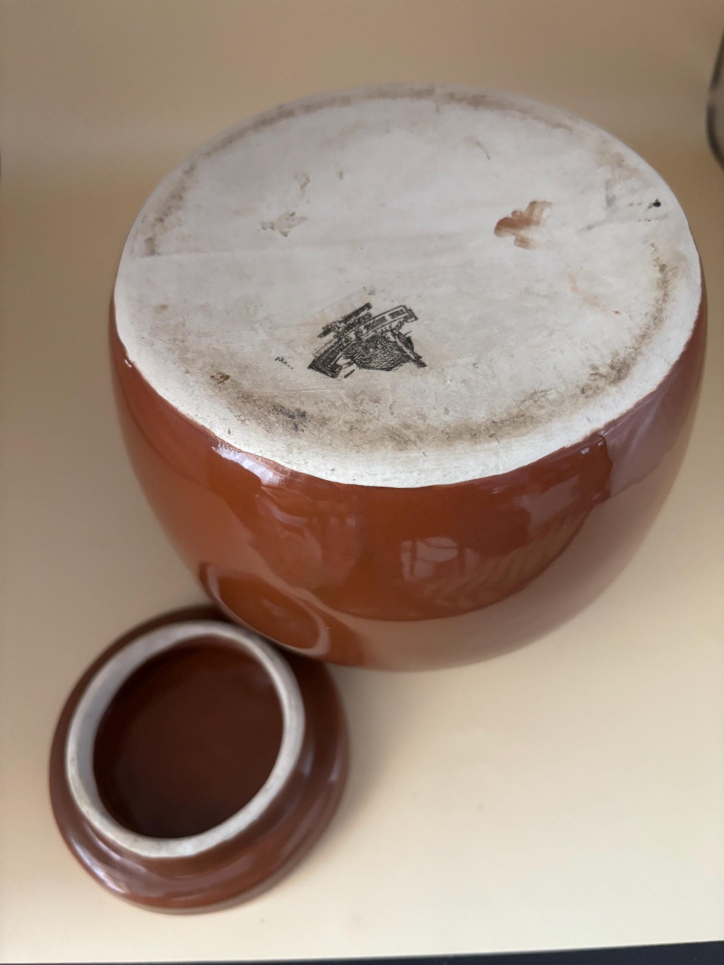 Vintage House of Webster Cookie Jar with Lid It'll Do Lidded Jar Container Lover Antiques and Vintage