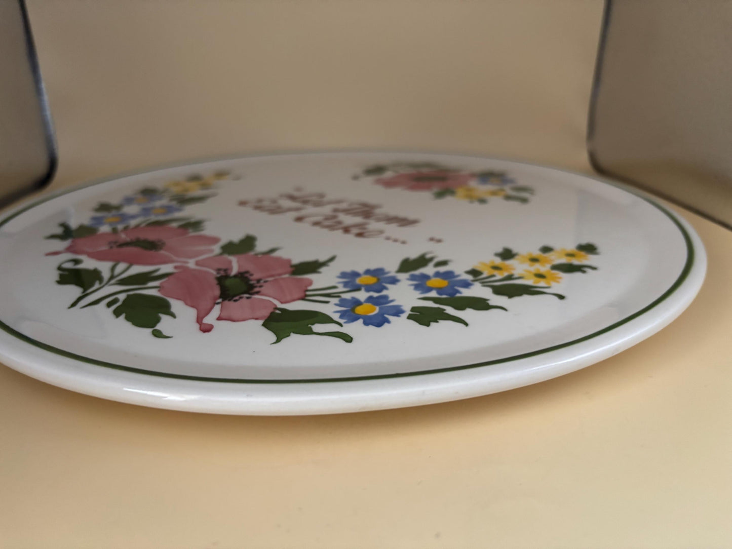 Vintage Hand Painted Coaster Choose Between 6 Colors Lover Antiques and Vintage