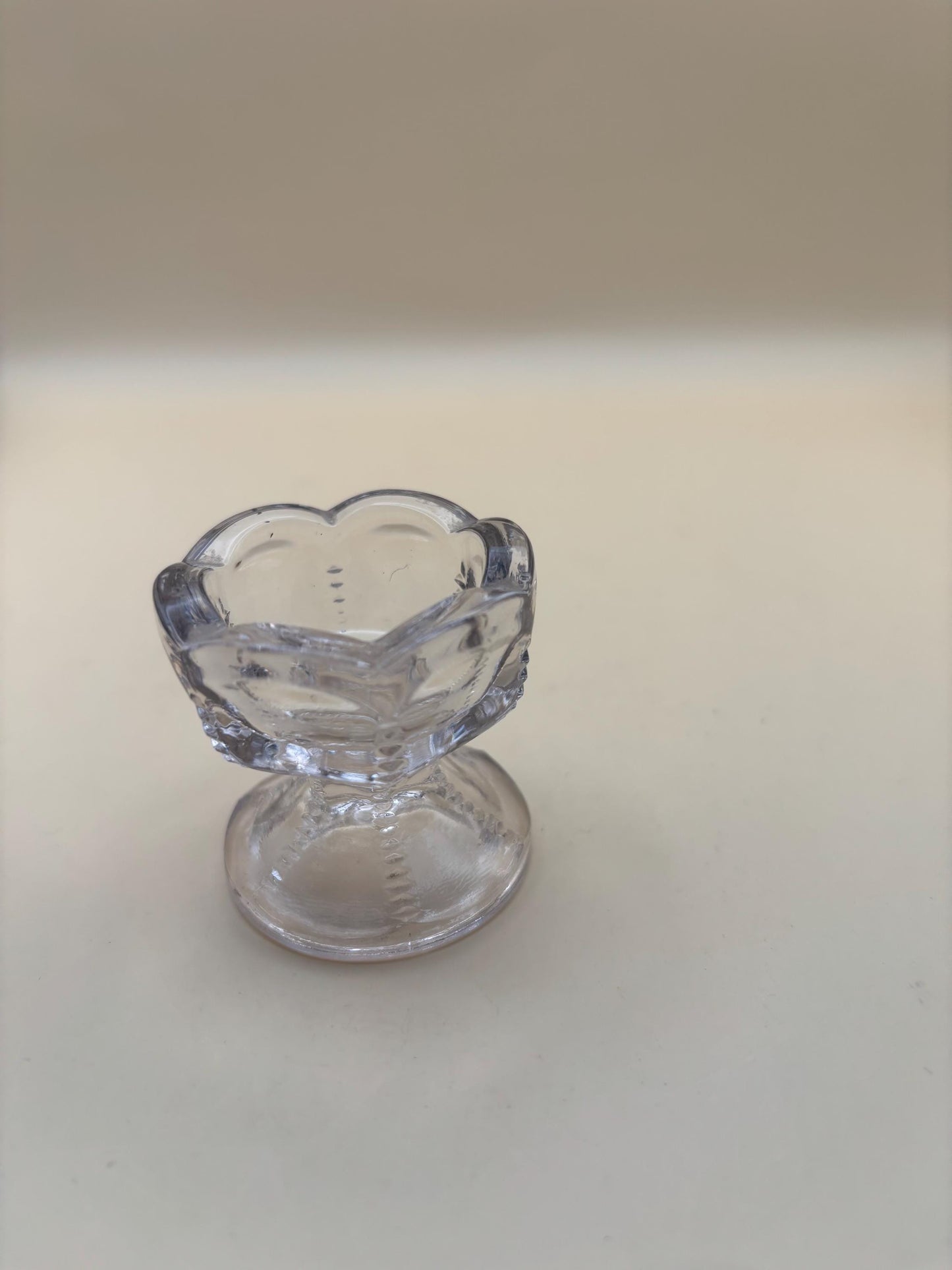 Vintage Cambridge Colonial Salt Dish Glass Bowl Lover Antiques and Vintage