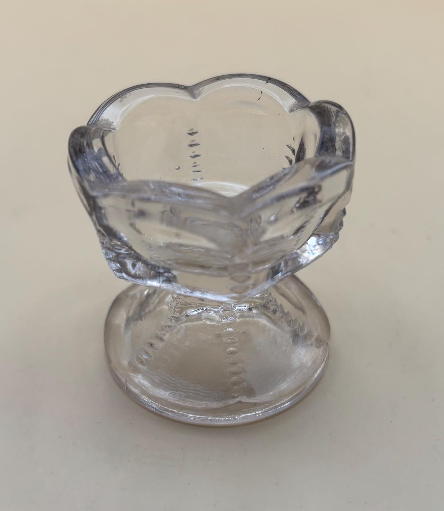 Vintage Cambridge Colonial Salt Dish Glass Bowl Lover Antiques and Vintage