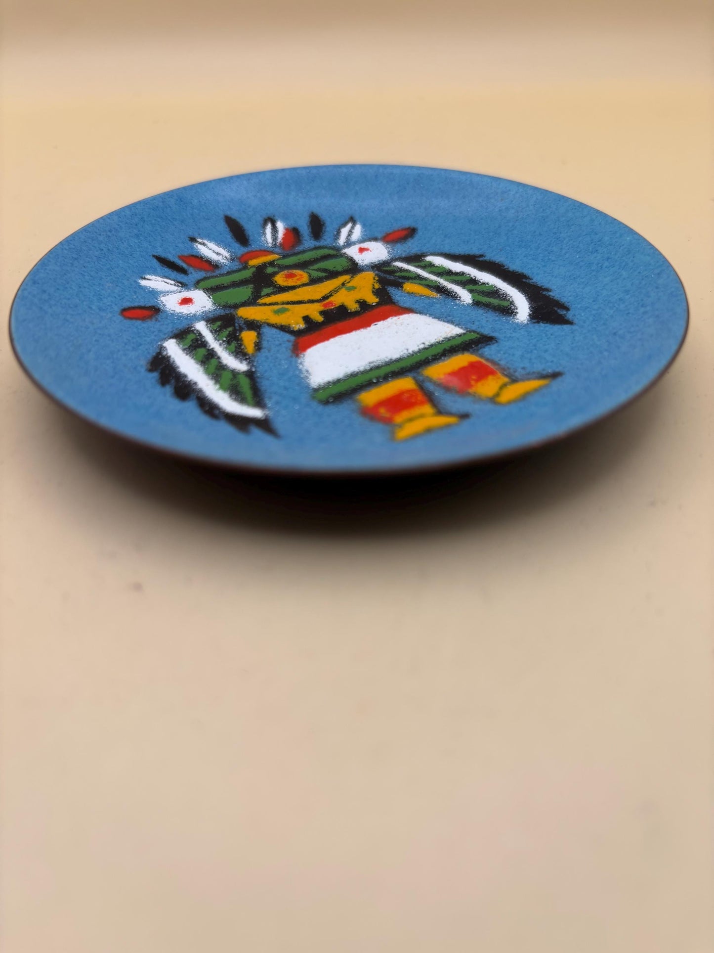 Vintage Hand Painted Coaster Choose Between 6 Colors Lover Antiques and Vintage