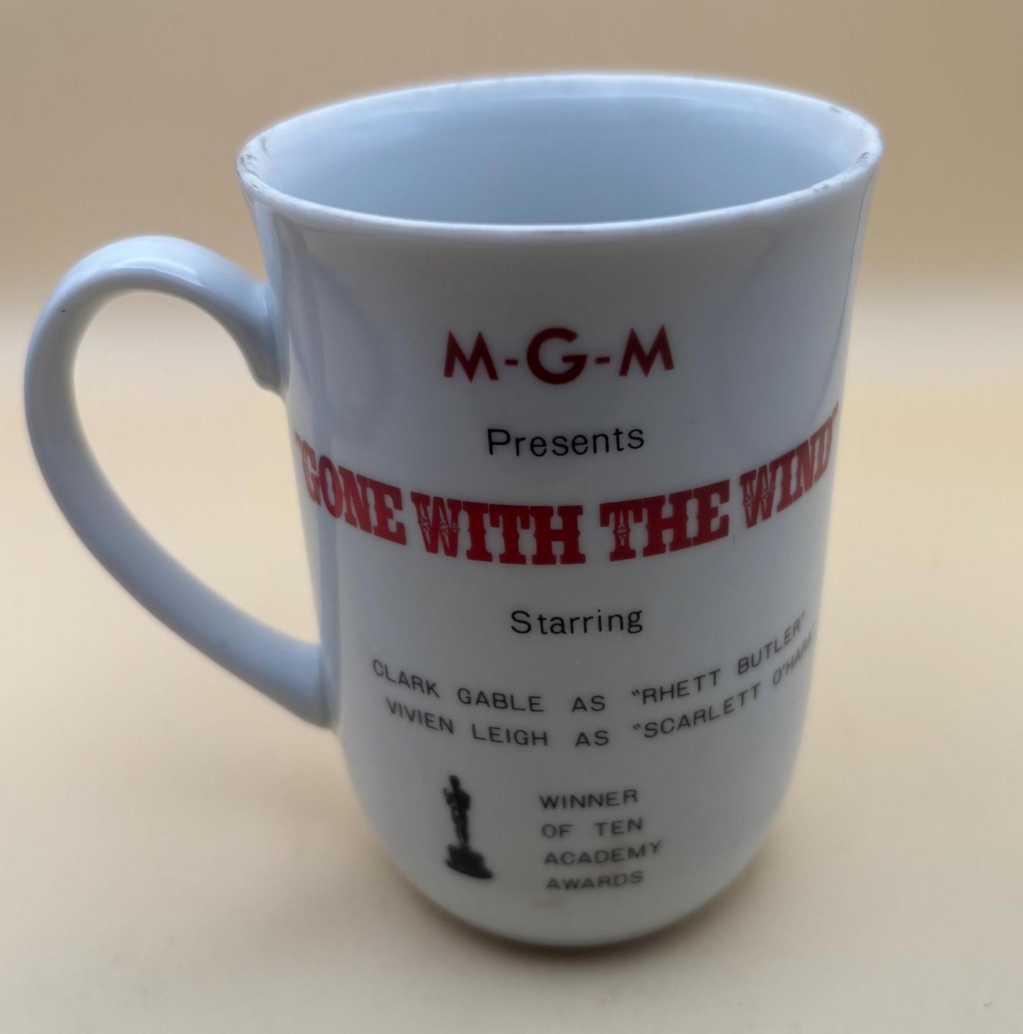 Vintage Gone with the Wind Cup Collectible Mug Lover Antiques and Vintage
