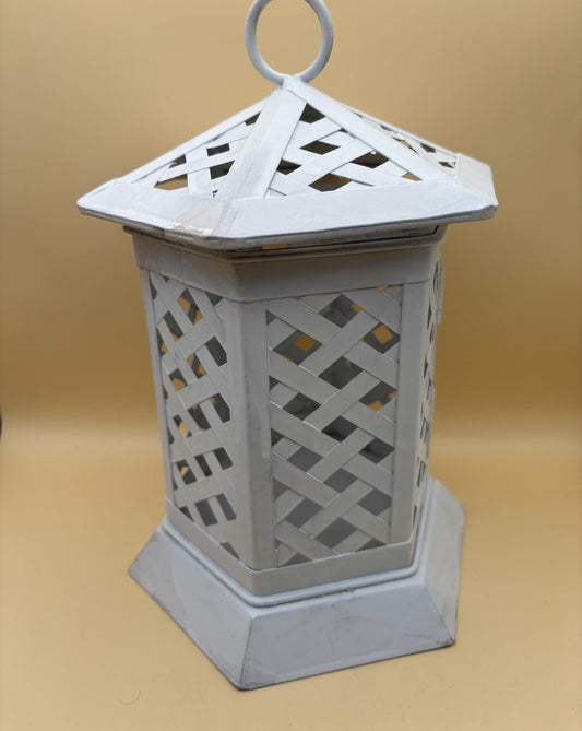 Vintage Candle or Light Holder Birdcage Metal Home Decor Lover Antiques and Vintage