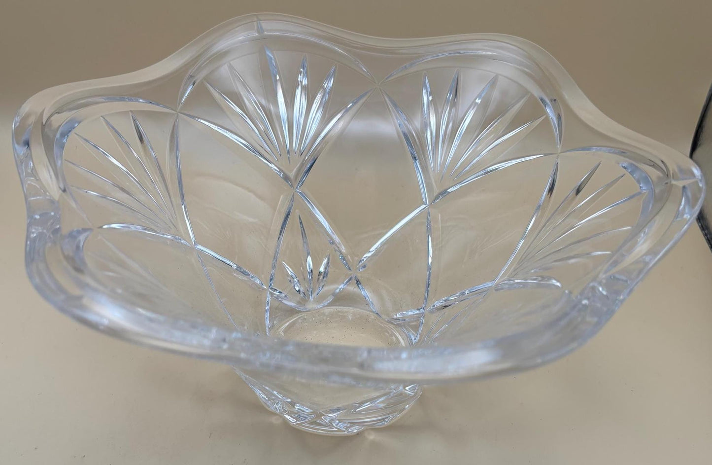 Vintage LG Wright Glass Co Daisy & Cube Amber Goblet Lover Antiques and Vintage