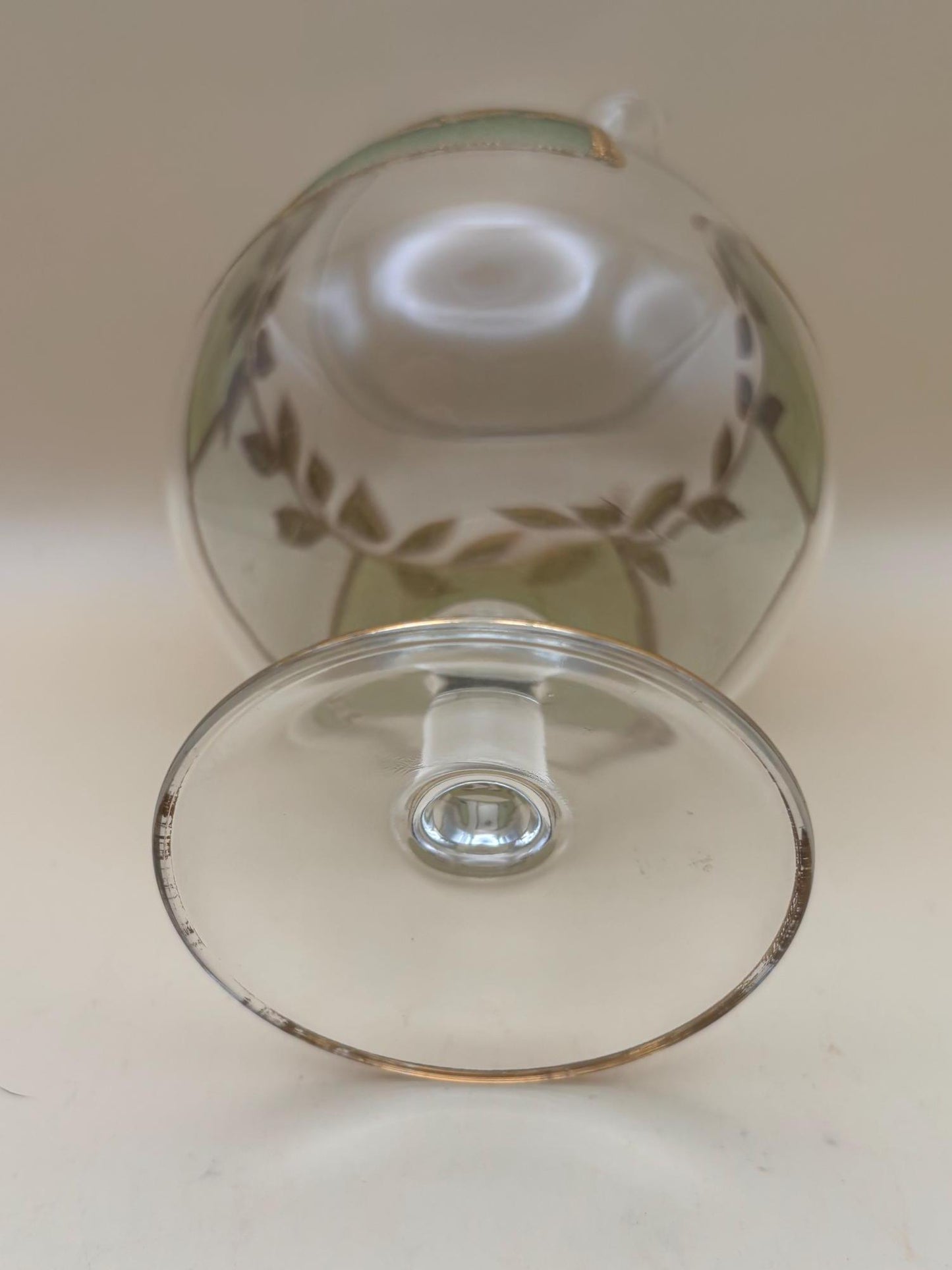 Vintage Culver Glass Pitcher Cocktail Glass Lover Antiques and Vintage