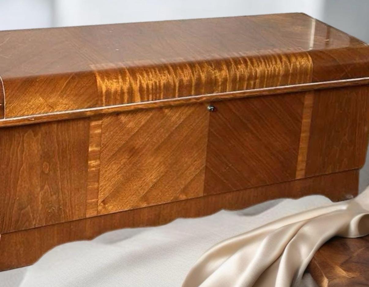 Antique Hope Chest Cedar Chest with Feet Lover Antiques and Vintage