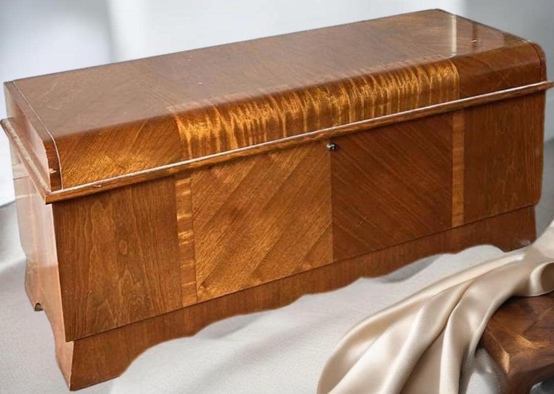 Antique Hope Chest Cedar Chest with Feet Lover Antiques and Vintage