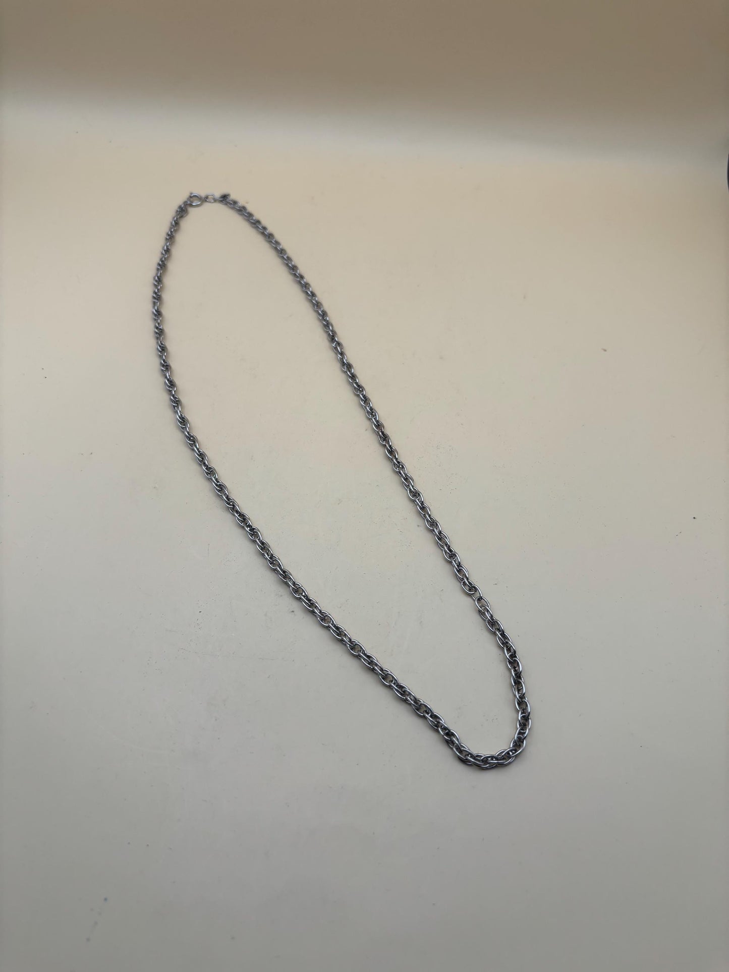 Vintage Silver Necklace Lover Antiques and Vintage