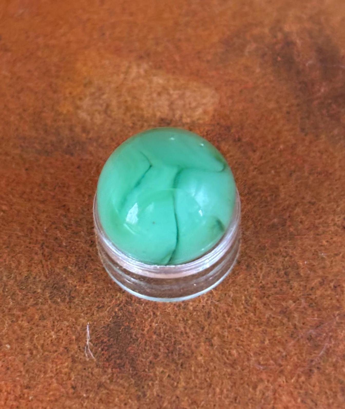 Vintage Uranium Glass Marble Champion Glowing Marbles Lover Antiques and Vintage