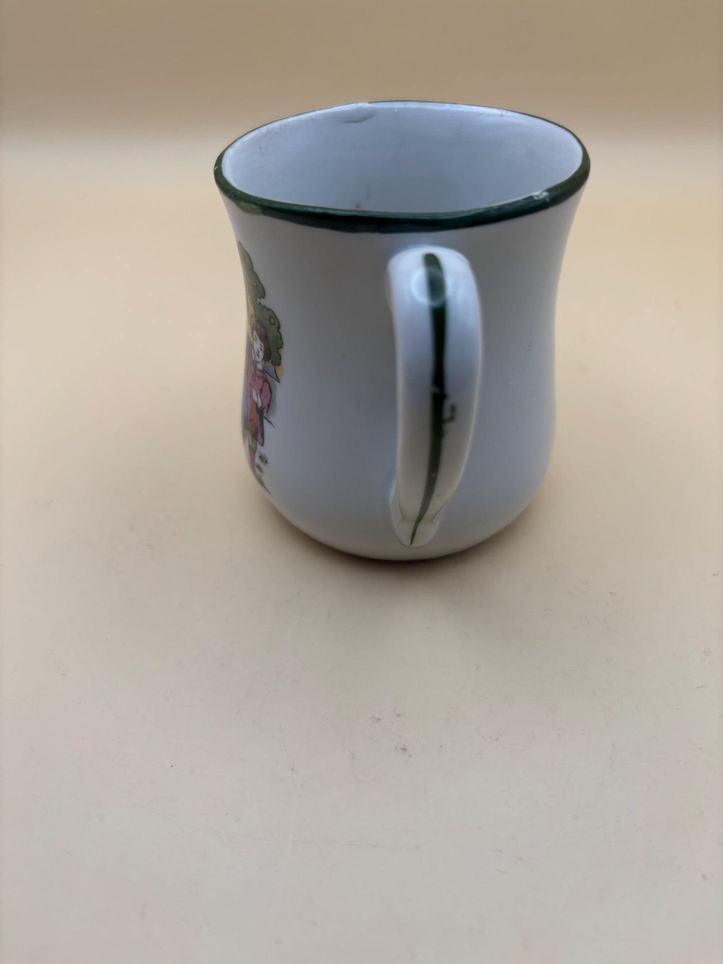Vintage Purinton Pottery Hand Painted Green and Blue Leaves Salt & Pepper Shakers Apple Motif Ceramic Lover Antiques and Vintage