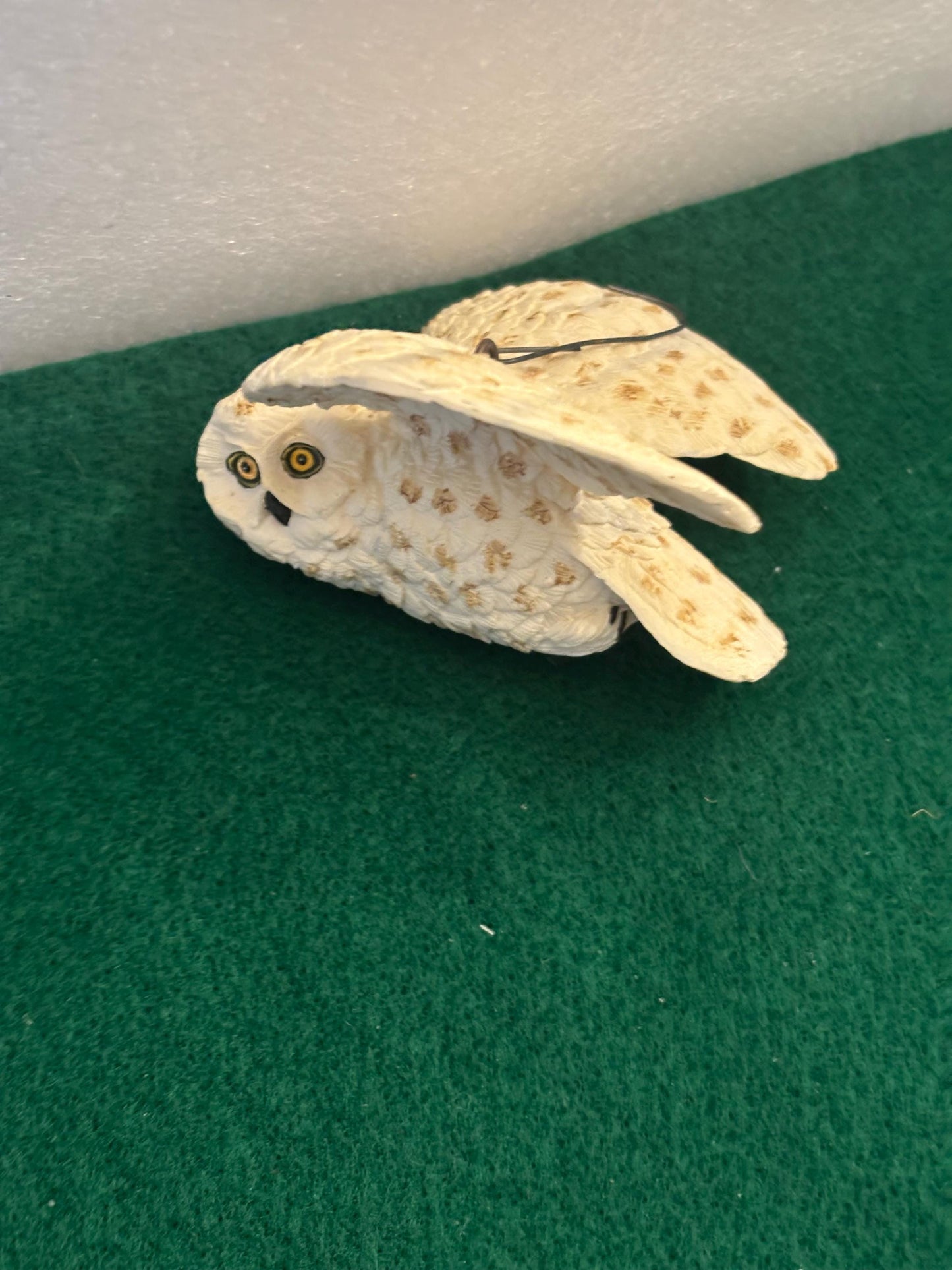 Vintage Owl Figurine Made of Wood Statue Lover Antiques and Vintage