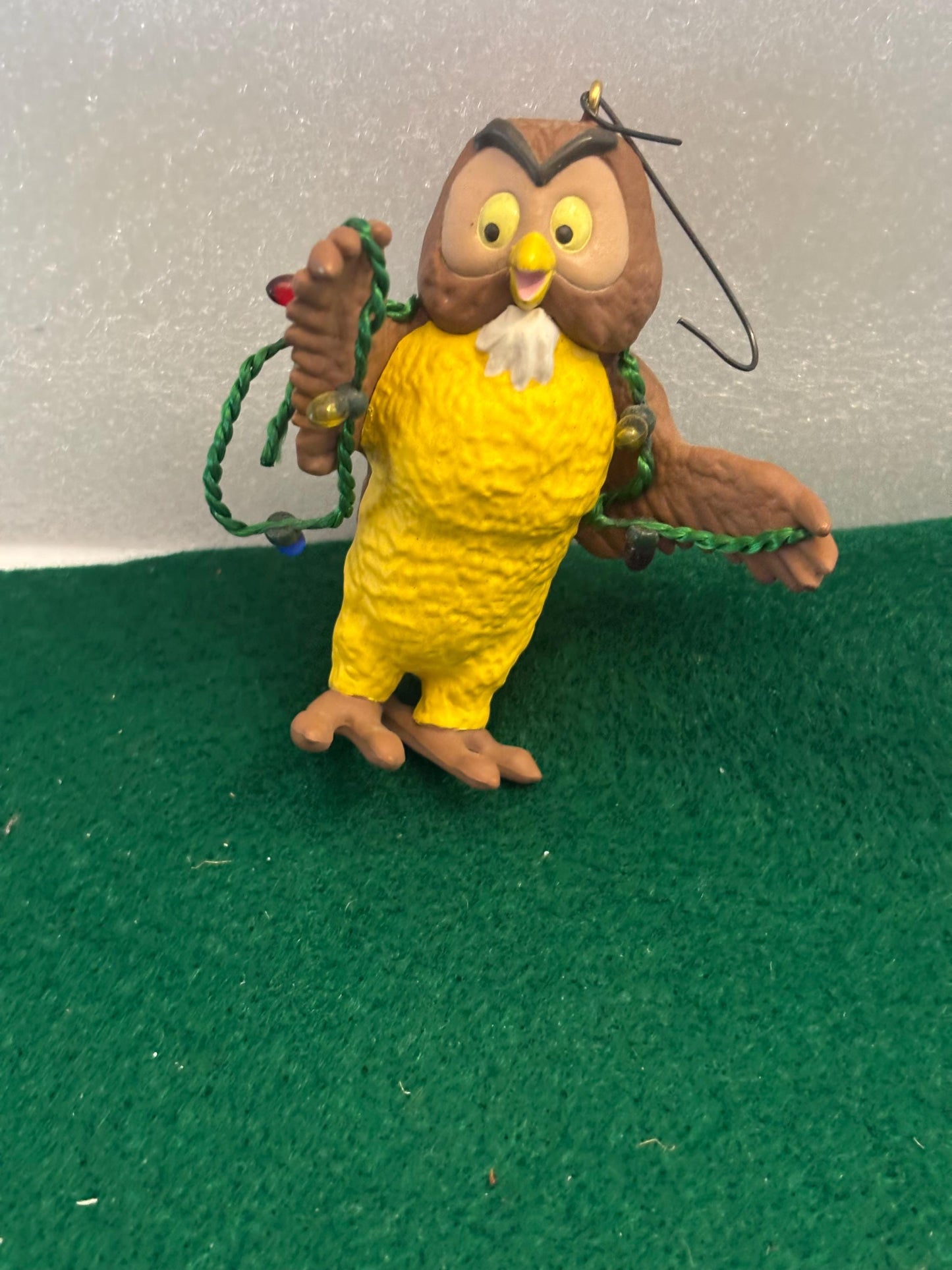 Vintage Owl Figurine Made of Wood Statue Lover Antiques and Vintage