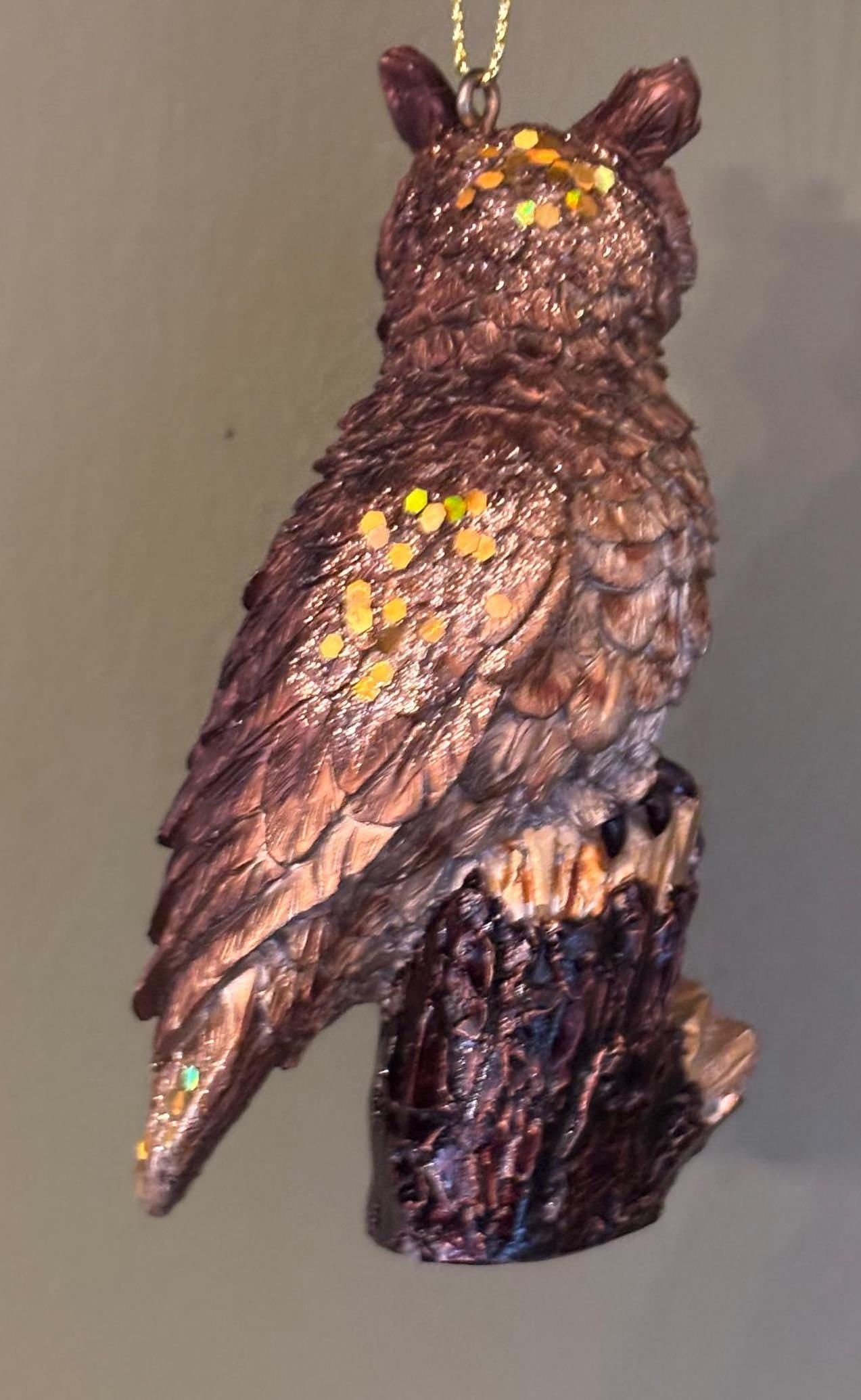 Vintage Great Horned Owl Ornament Lover Antiques and Vintage