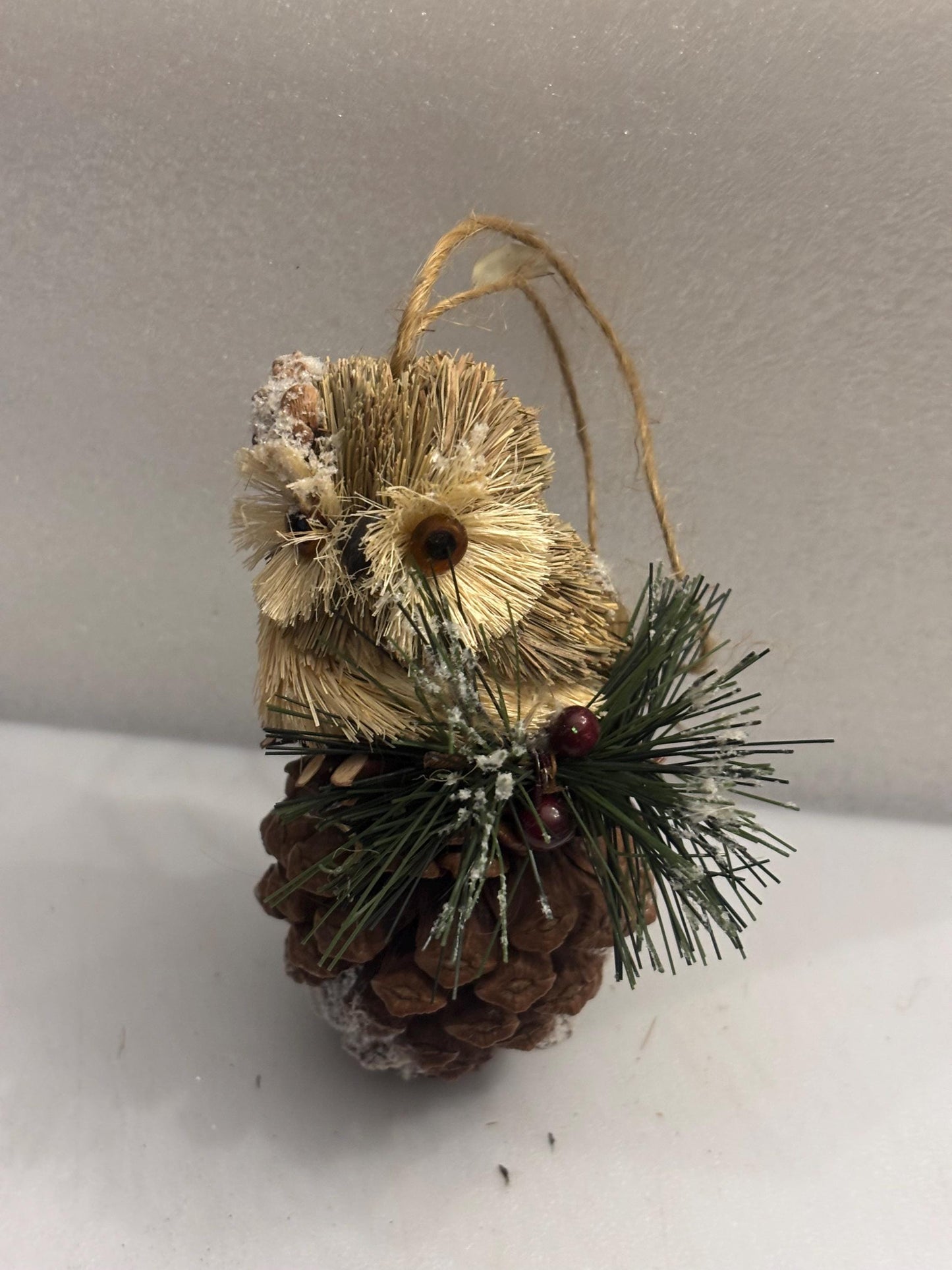Vintage Owl Figurine Made of Wood Statue Lover Antiques and Vintage