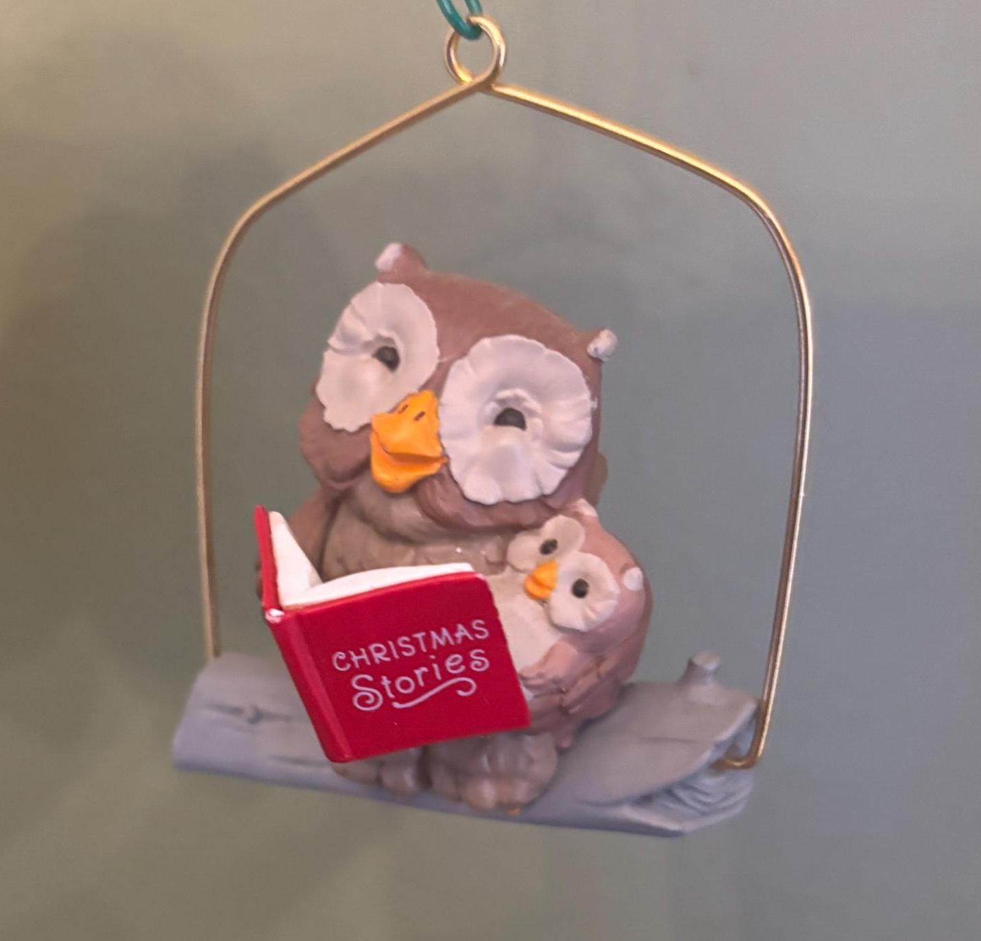 Vintage Owl Figurine Made of Wood Statue Lover Antiques and Vintage