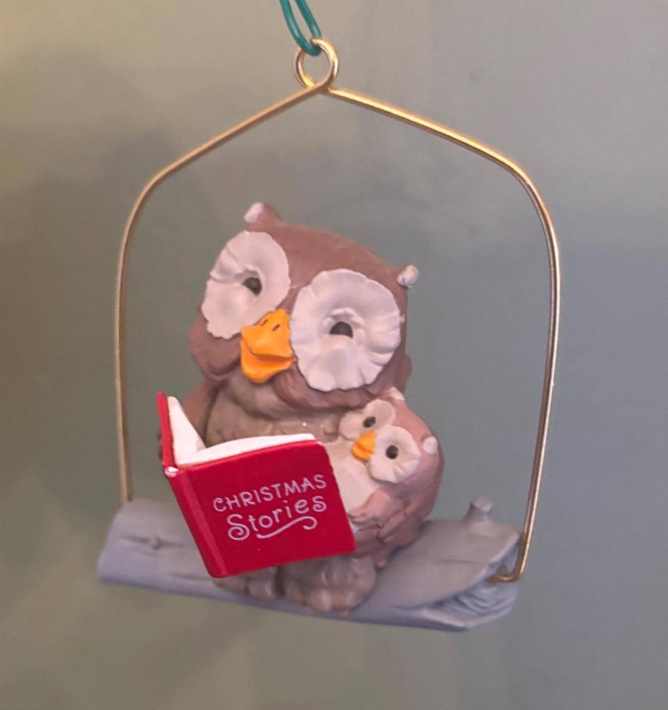 Vintage Owl Figurine Made of Wood Statue Lover Antiques and Vintage