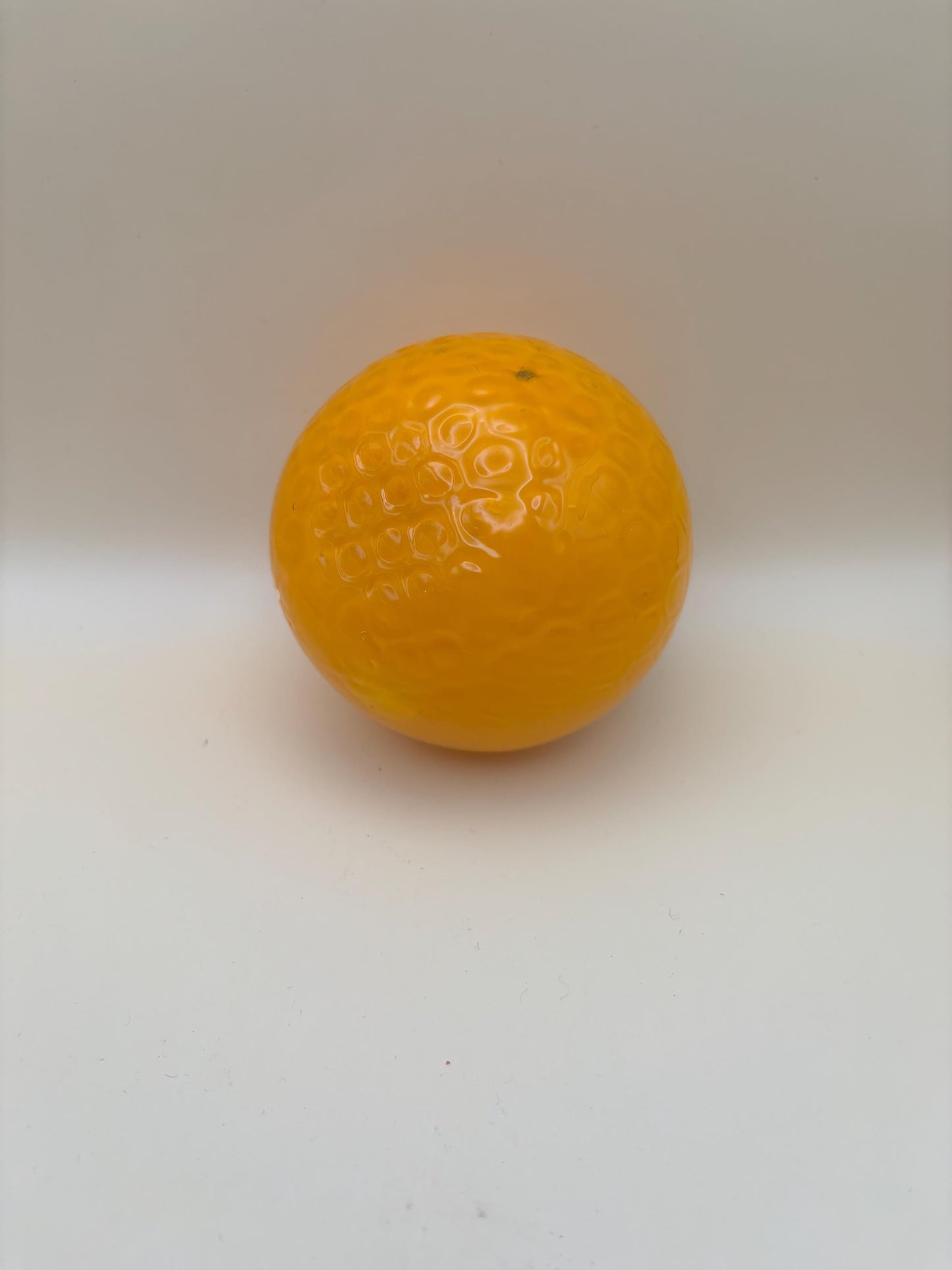 Vintage Orange Glass Figurine Lover Antiques and Vintage