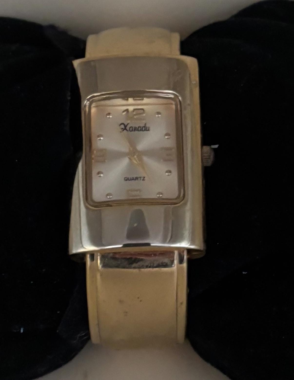 Vintage Xanadu Quartz Watch with Bangle Cuff Lover Antiques and Vintage