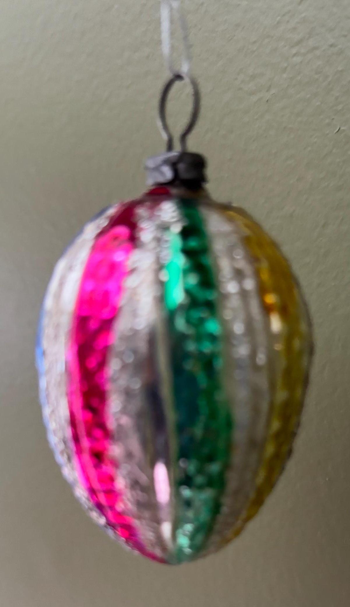 Vintage Hand Blown Ornament Germany Circa 1940’s Lover Antiques and Vintage
