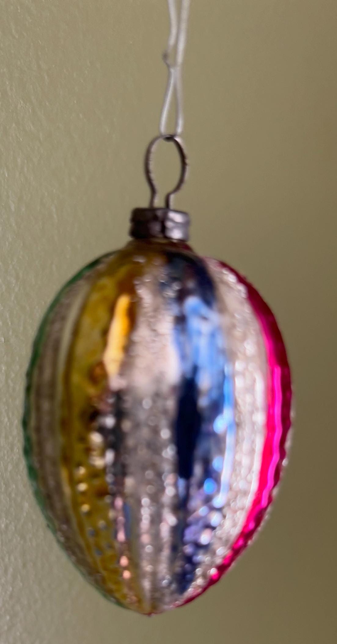Vintage Hand Blown Ornament Germany Circa 1940’s Lover Antiques and Vintage