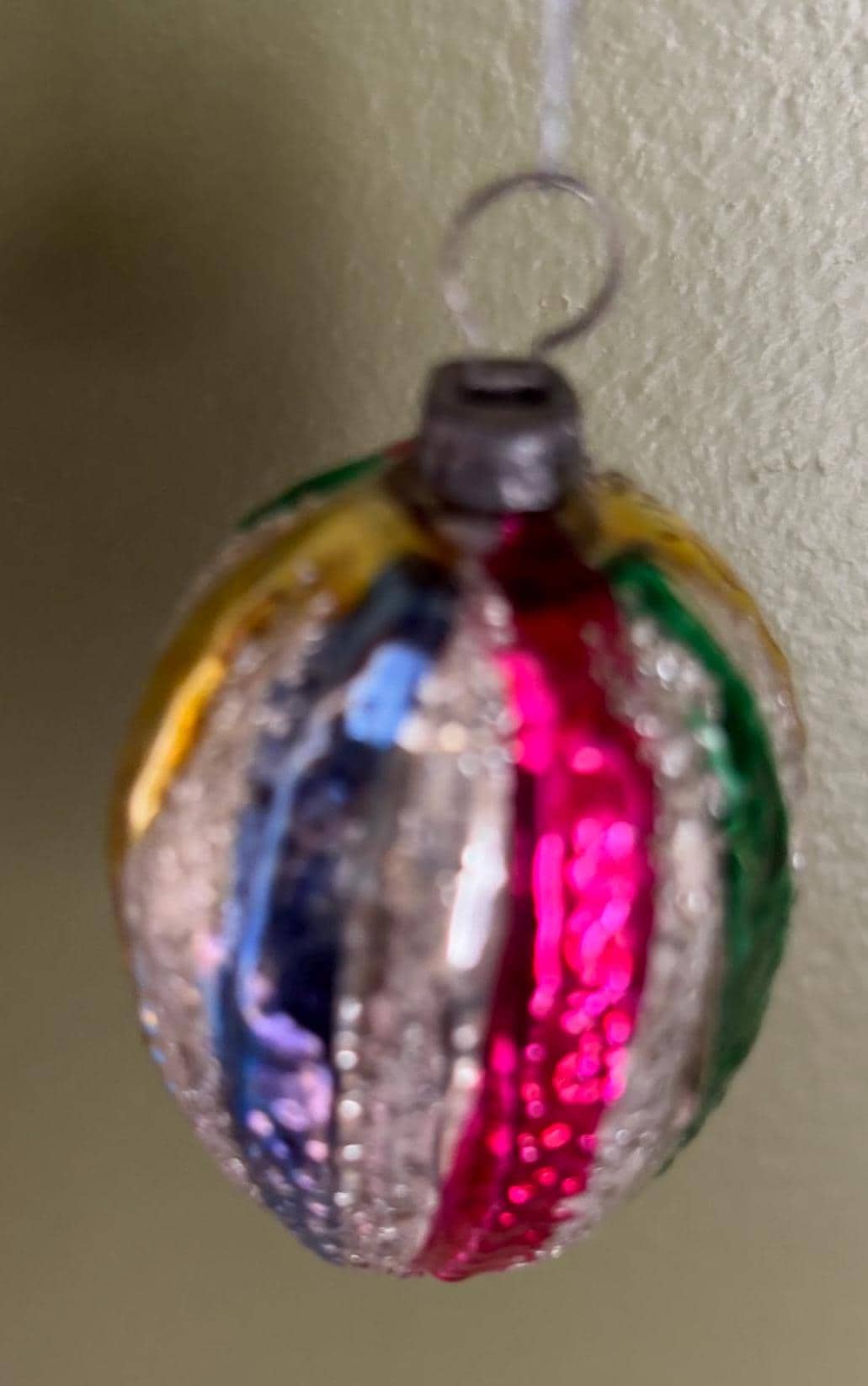 Vintage Hand Blown Ornament Germany Circa 1940’s Lover Antiques and Vintage