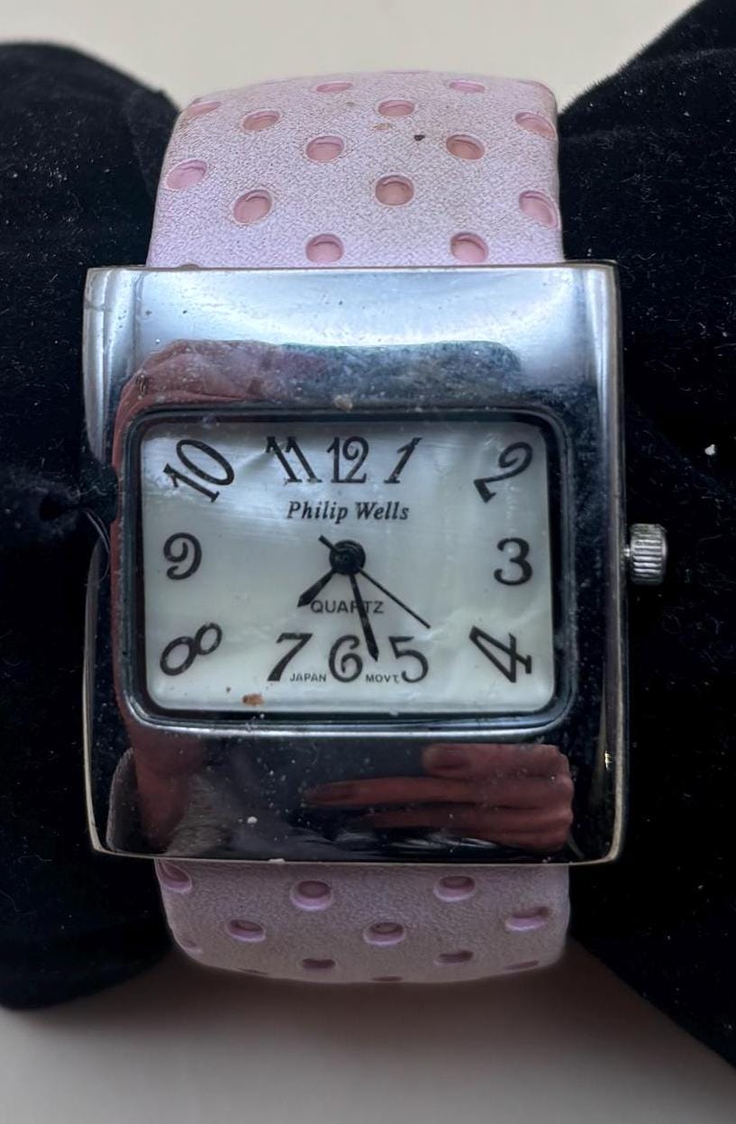 Vintage Philip Wells Quartz Watch with Japan Movement Lover Antiques and Vintage