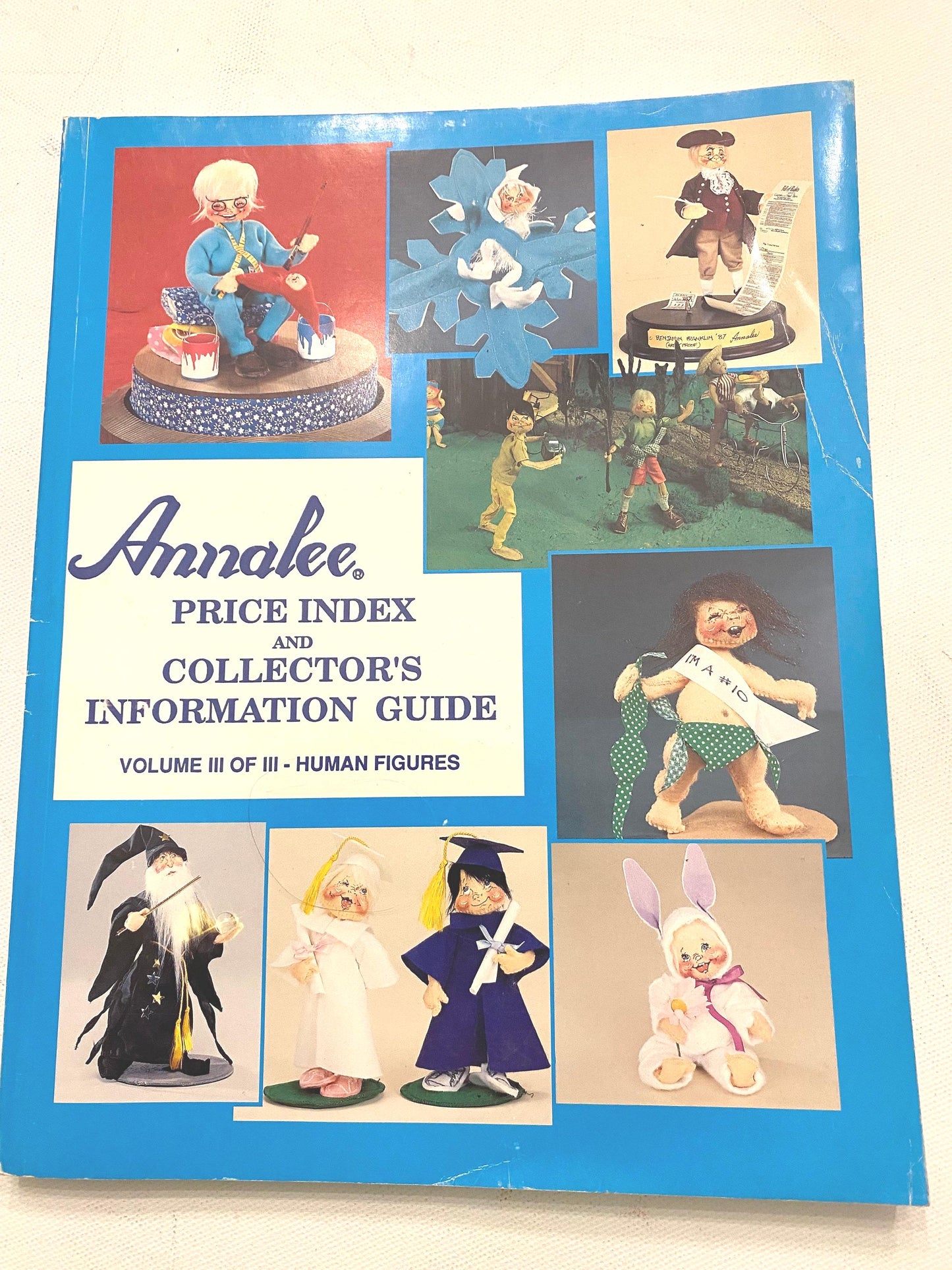Annalee Price Index and Collector’s Information Guide Volume III of III- Human Figures Book, Annalee Guide Book Lover Antiques and Vintage
