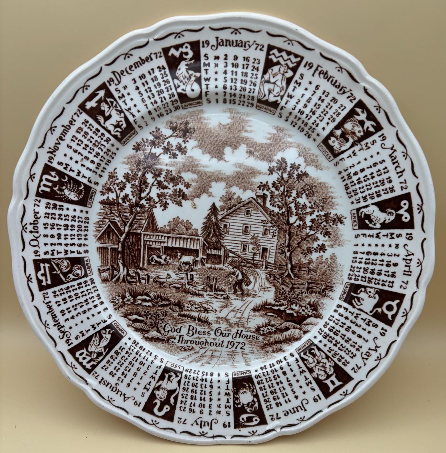 Vintage Alfred Meakin Staffordshire England The Friendship of Salem Fair Winds Original Copper Engravings Dinner Plate Lover Antiques