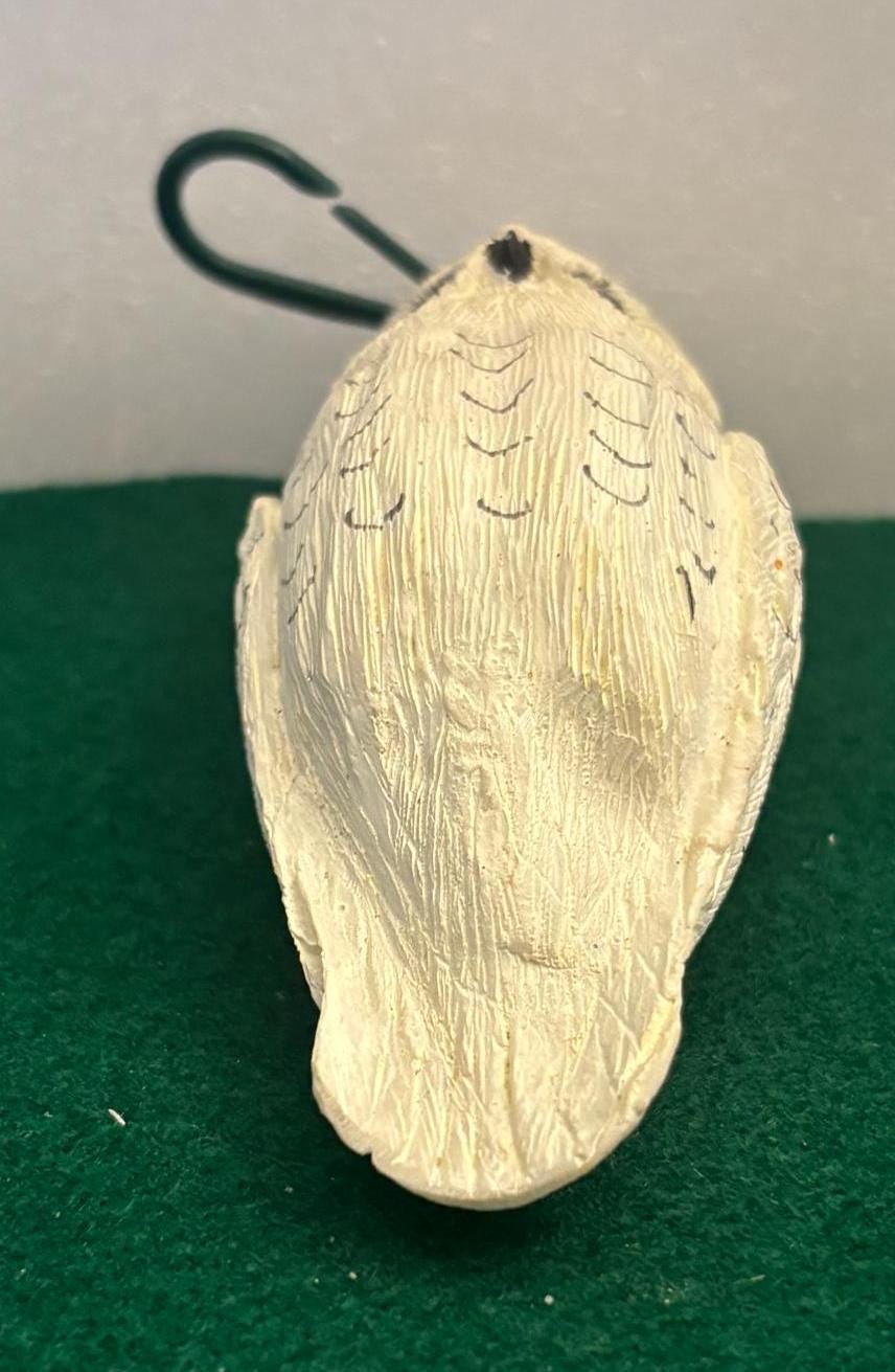 Vintage Owl Figurine Made of Wood Statue Lover Antiques and Vintage