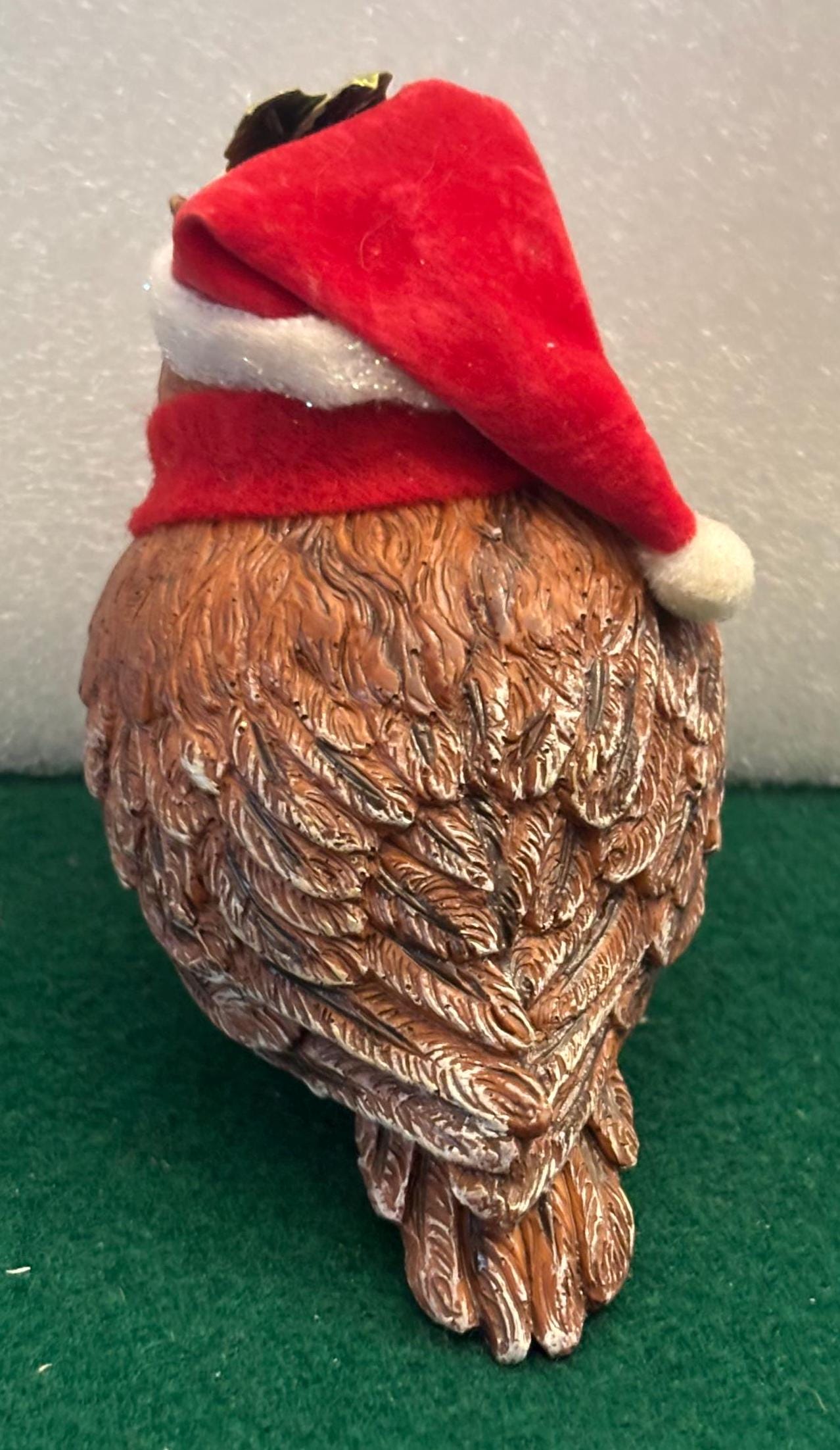 Vintage Owl Figurine Made of Wood Statue Lover Antiques and Vintage